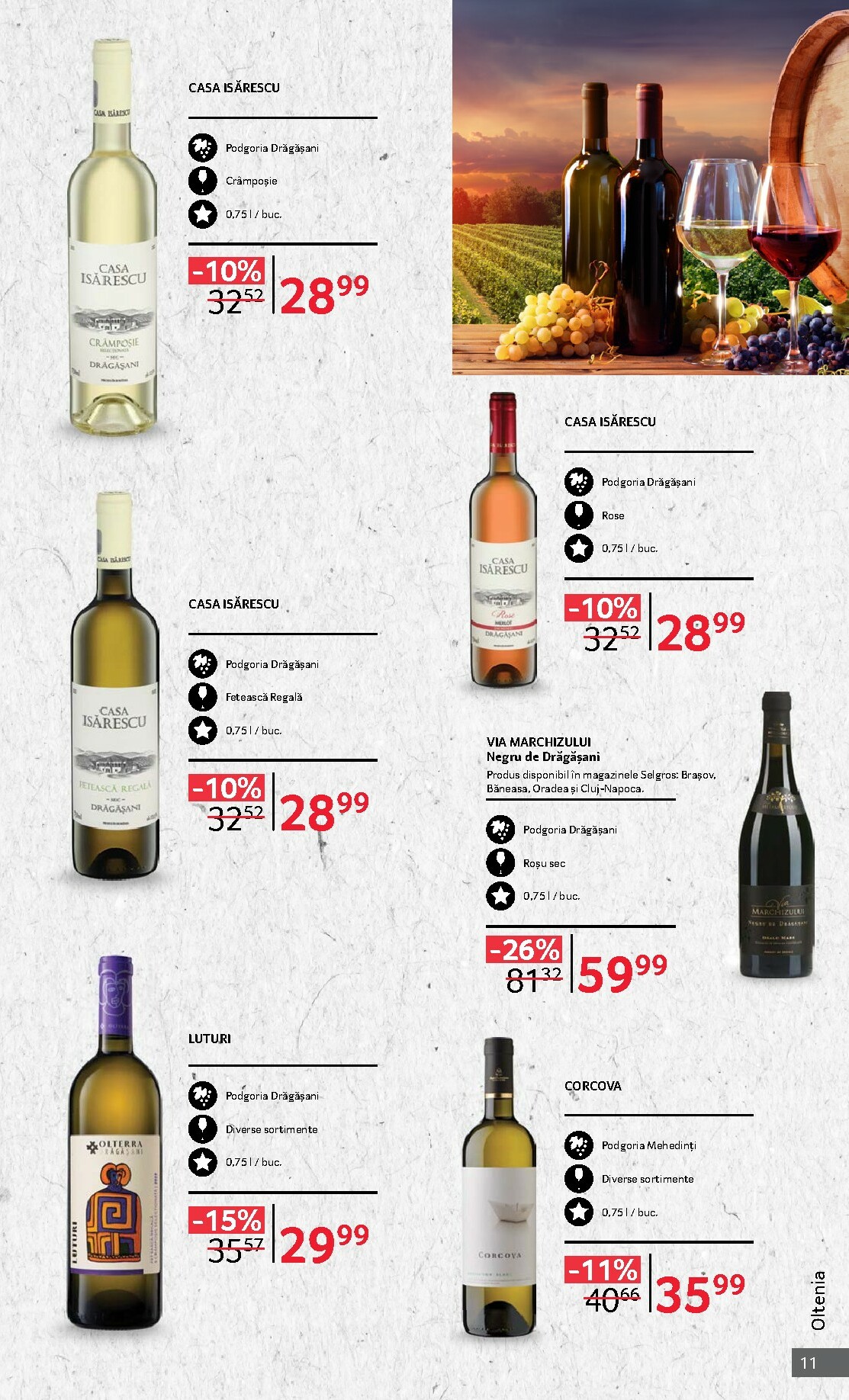 selgros - Catalog Selgros - Vinuri online – oferte valabile din 01.10. - page: 11 selgros - Catalog Selgros - Vinuri online – oferte valabile din 01.10. - page: 11