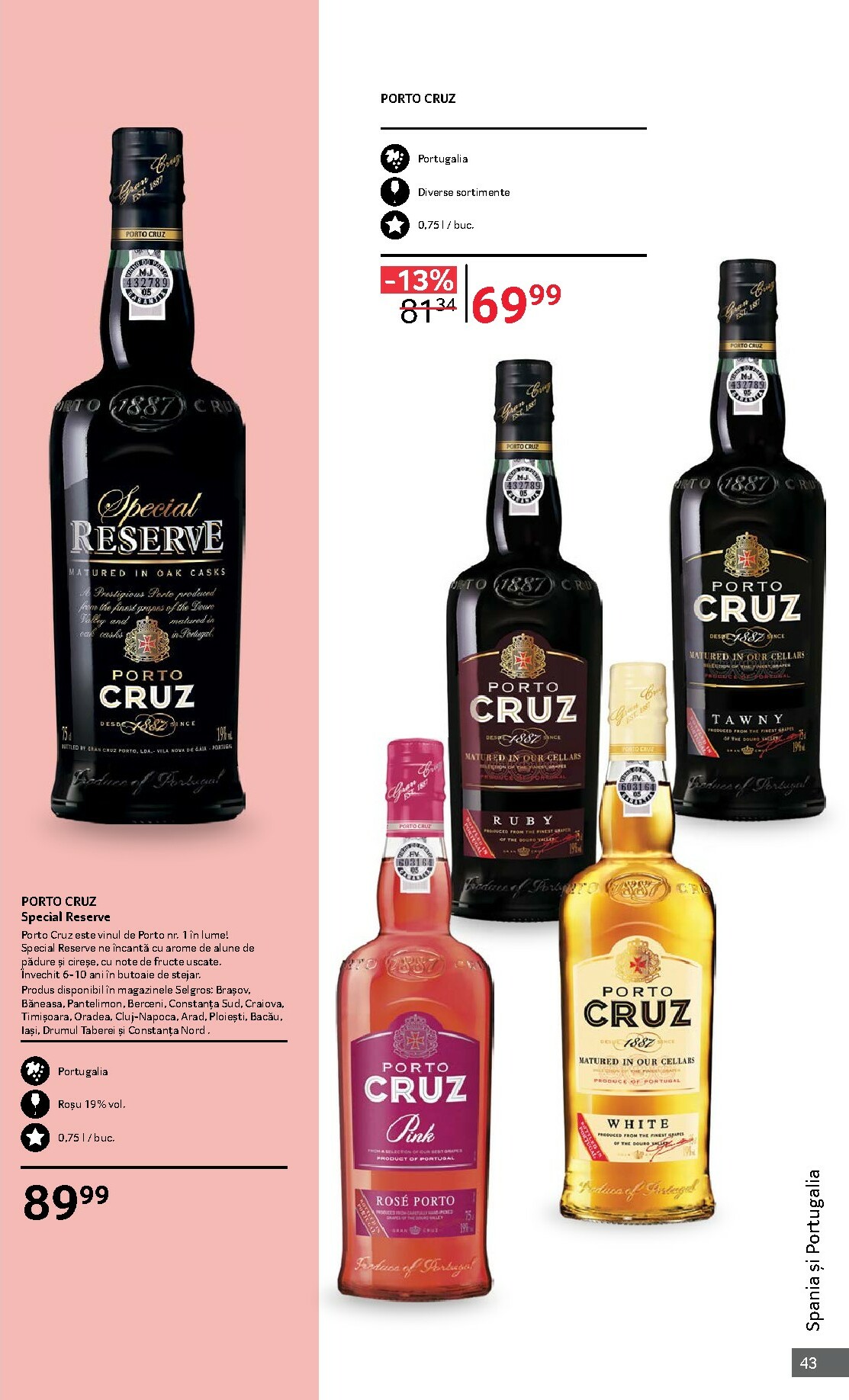 selgros - Catalog Selgros - Vinuri online – oferte valabile din 01.10. - page: 43 selgros - Catalog Selgros - Vinuri online – oferte valabile din 01.10. - page: 43