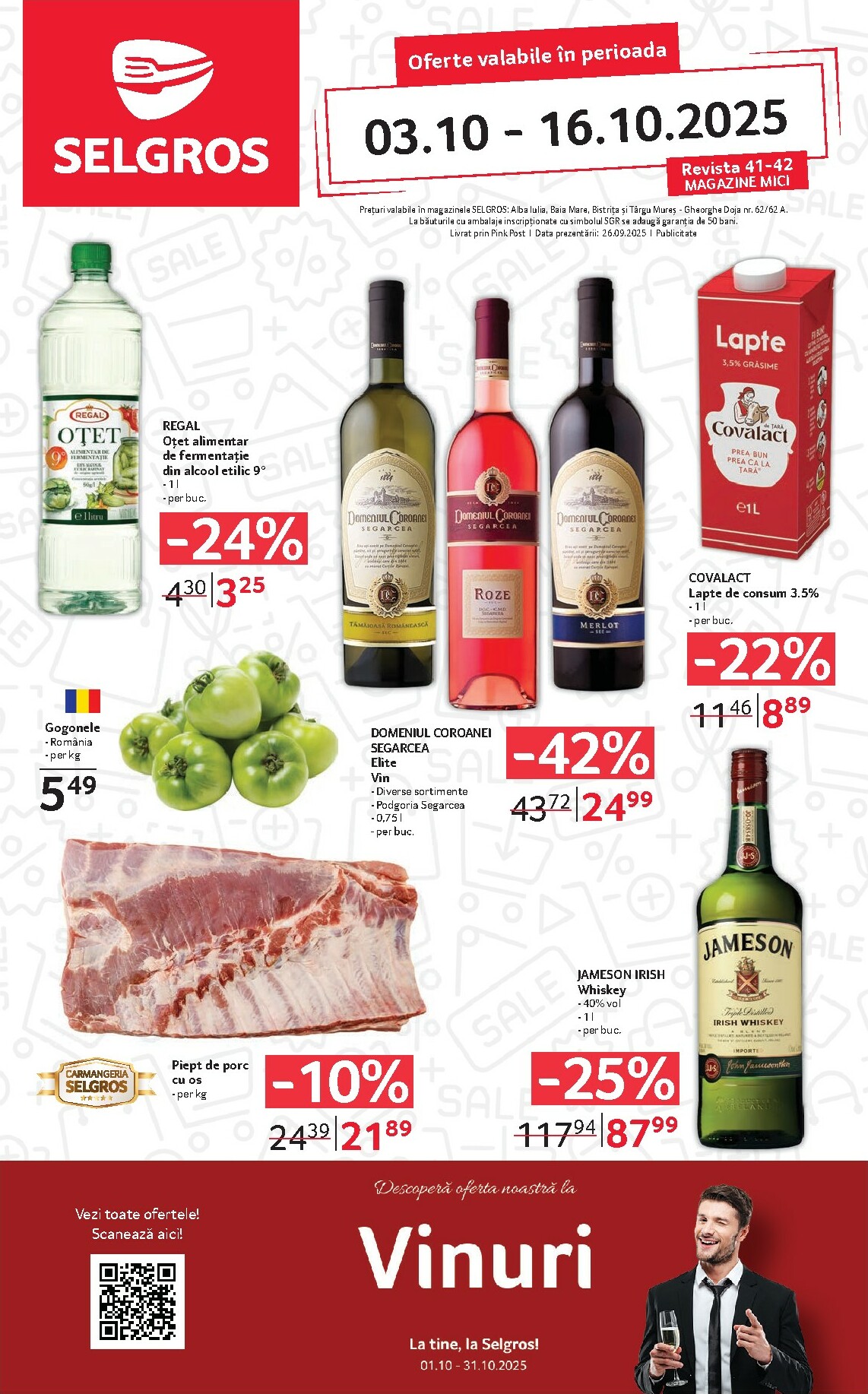 selgros - Catalog Selgros - Magazine Mici online – oferte valabile din 03.10. - page: 1