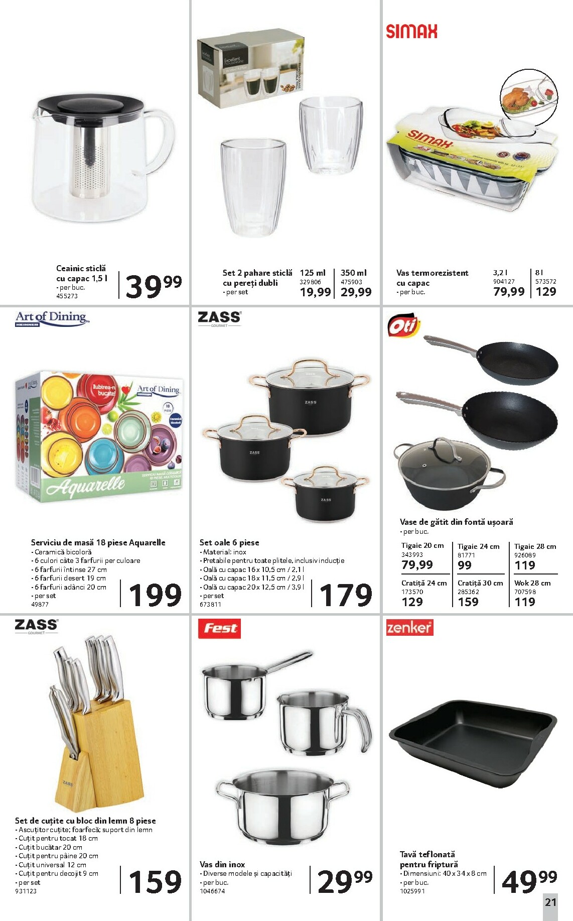 selgros - Catalog Selgros - Magazine Mici online – oferte valabile din 03.10. - page: 21