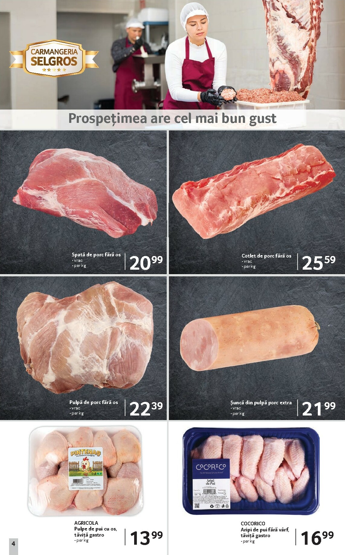 selgros - Catalog Selgros - Magazine Mici online – oferte valabile din 03.10. - page: 4