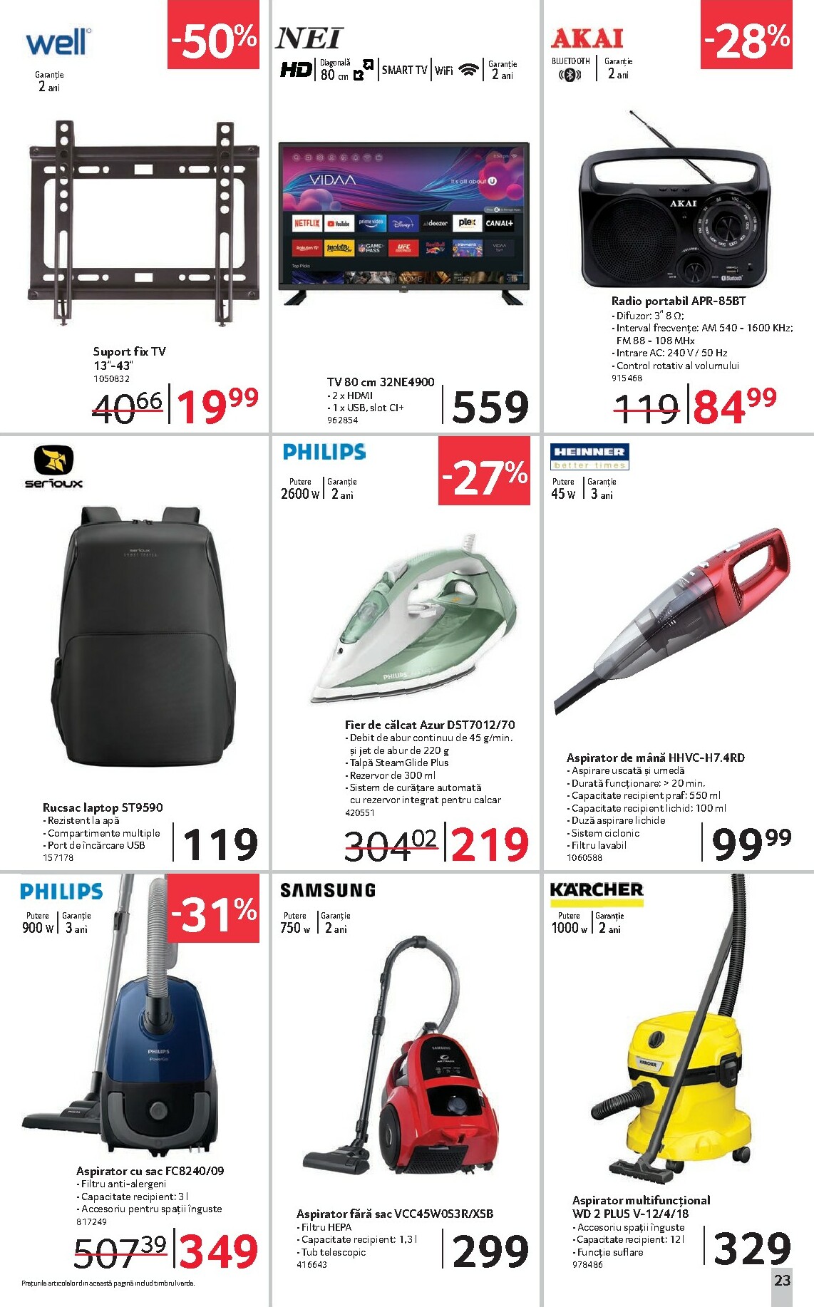 selgros - Catalog Selgros - Magazine Mici online – oferte valabile din 03.10. - page: 23