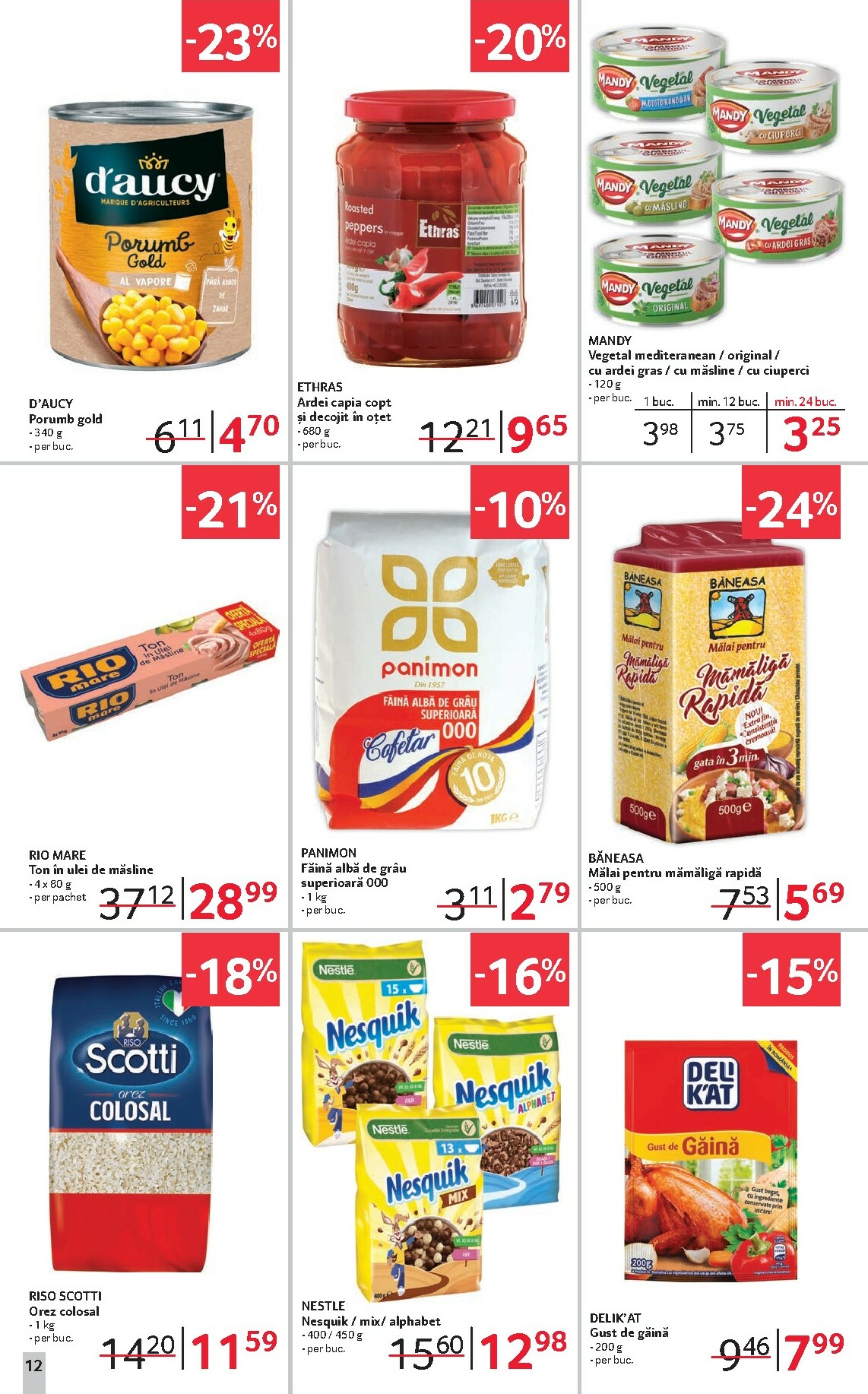 selgros - Catalog Selgros - Magazine Mici online – oferte valabile din 03.10. - page: 12