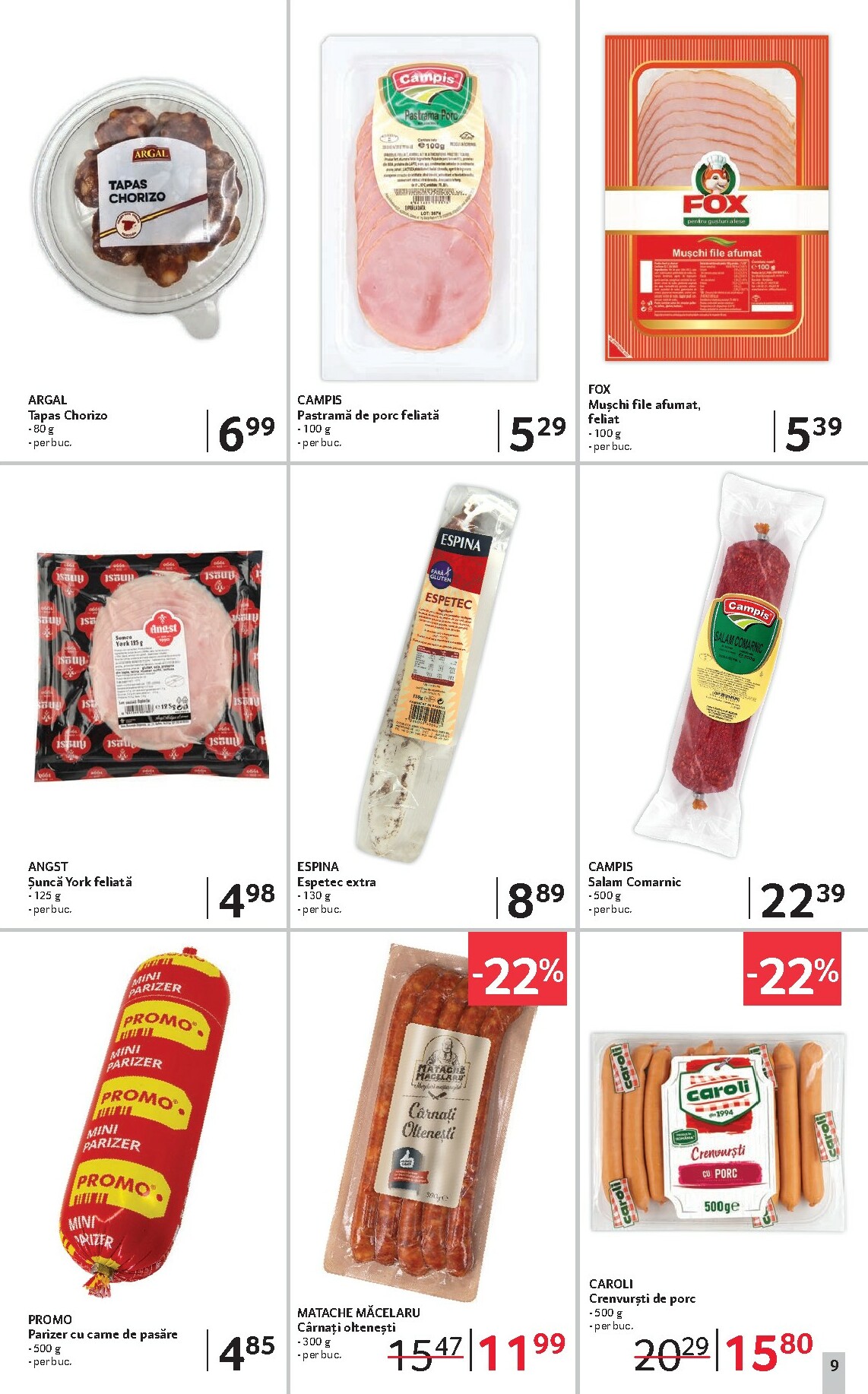 selgros - Catalog Selgros - Magazine Mici online – oferte valabile din 03.10. - page: 9