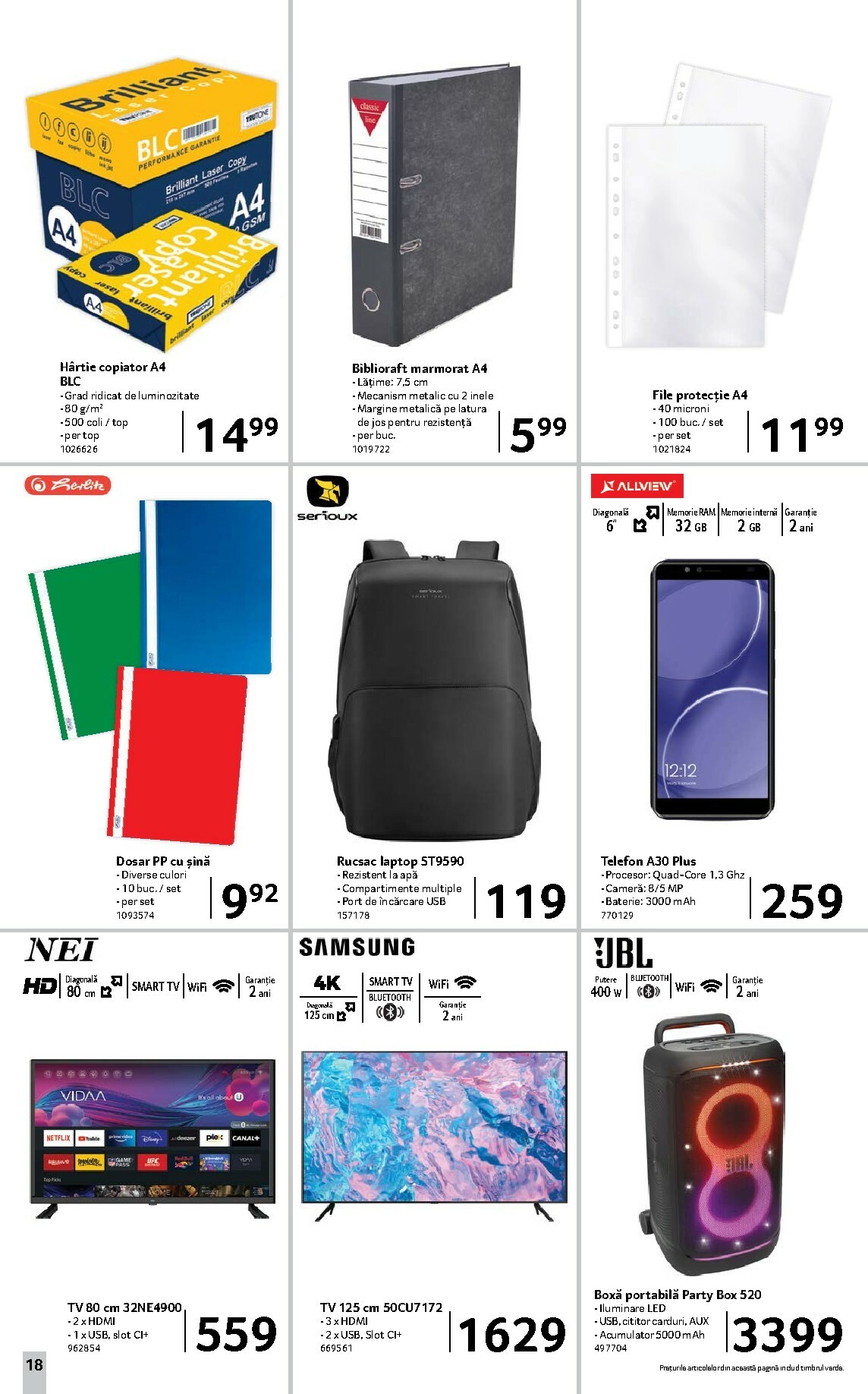 selgros - Catalog Selgros - Non Food online – oferte valabile din 03.10. - page: 18