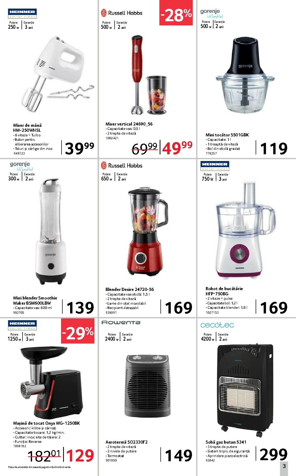 selgros - Catalog Selgros - Non Food online – oferte valabile din 03.10. - page: 3
