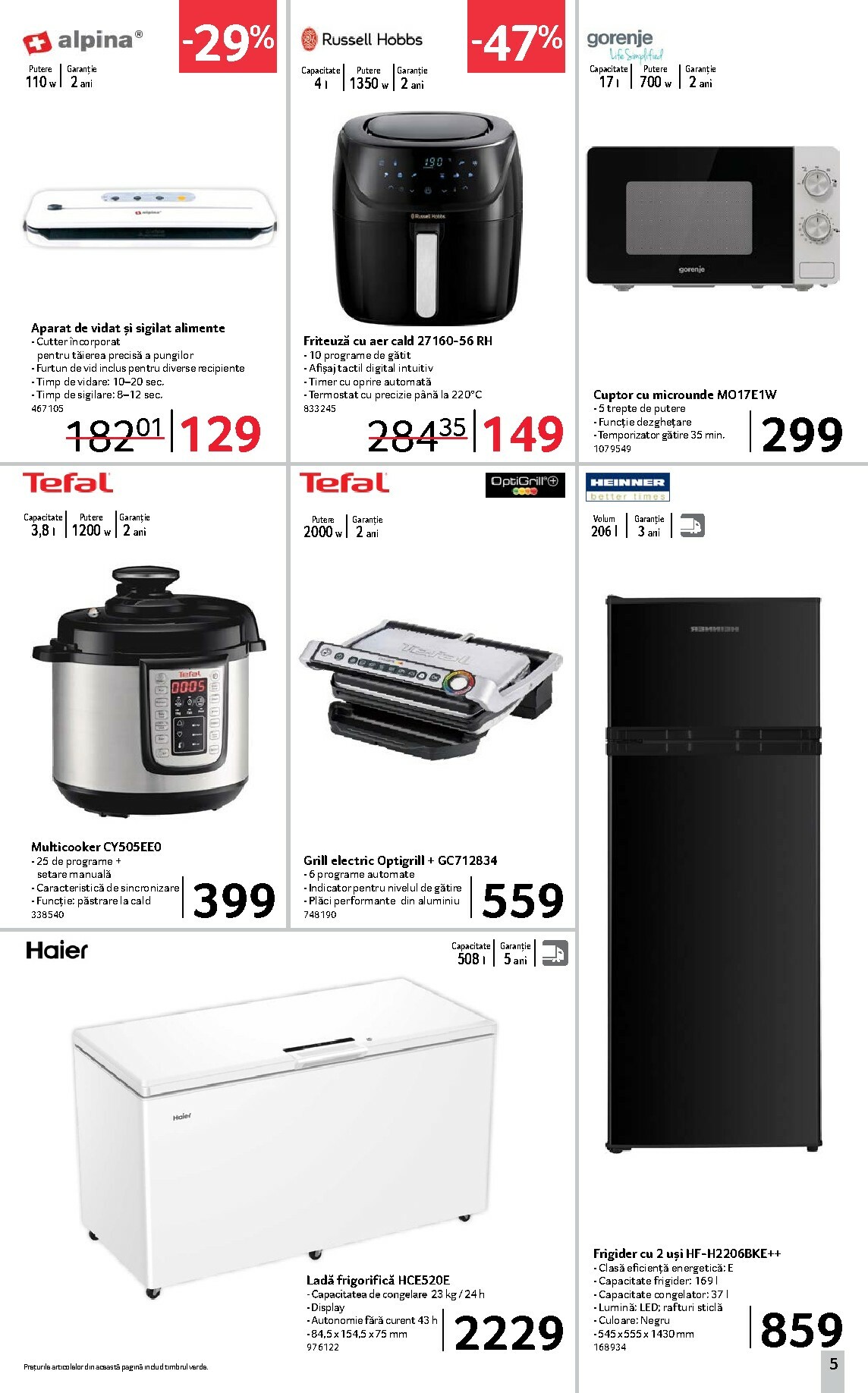 selgros - Catalog Selgros - Non Food online – oferte valabile din 03.10. - page: 5