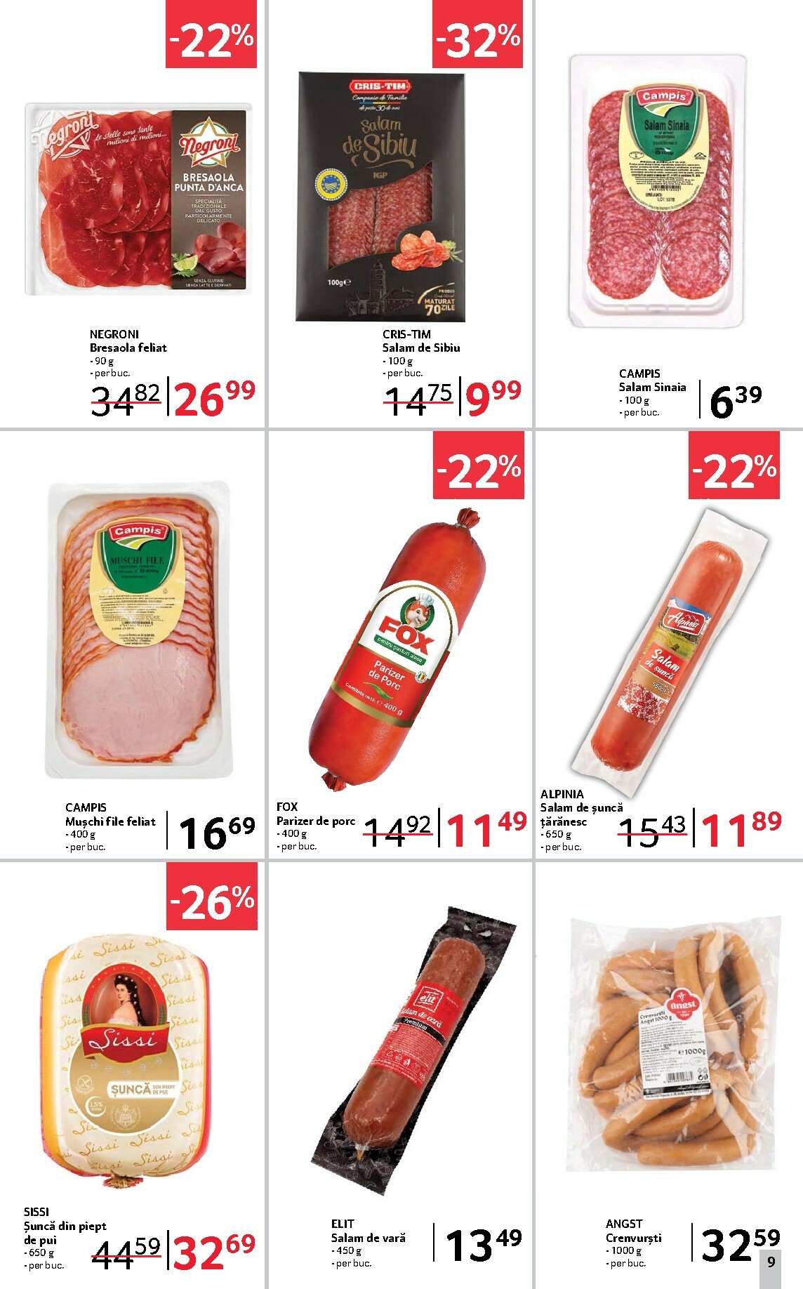 selgros - Catalog Selgros - Food online – oferte valabile din 17.10. - page: 9 selgros - Catalog Selgros - Food online – oferte valabile din 17.10. - page: 9