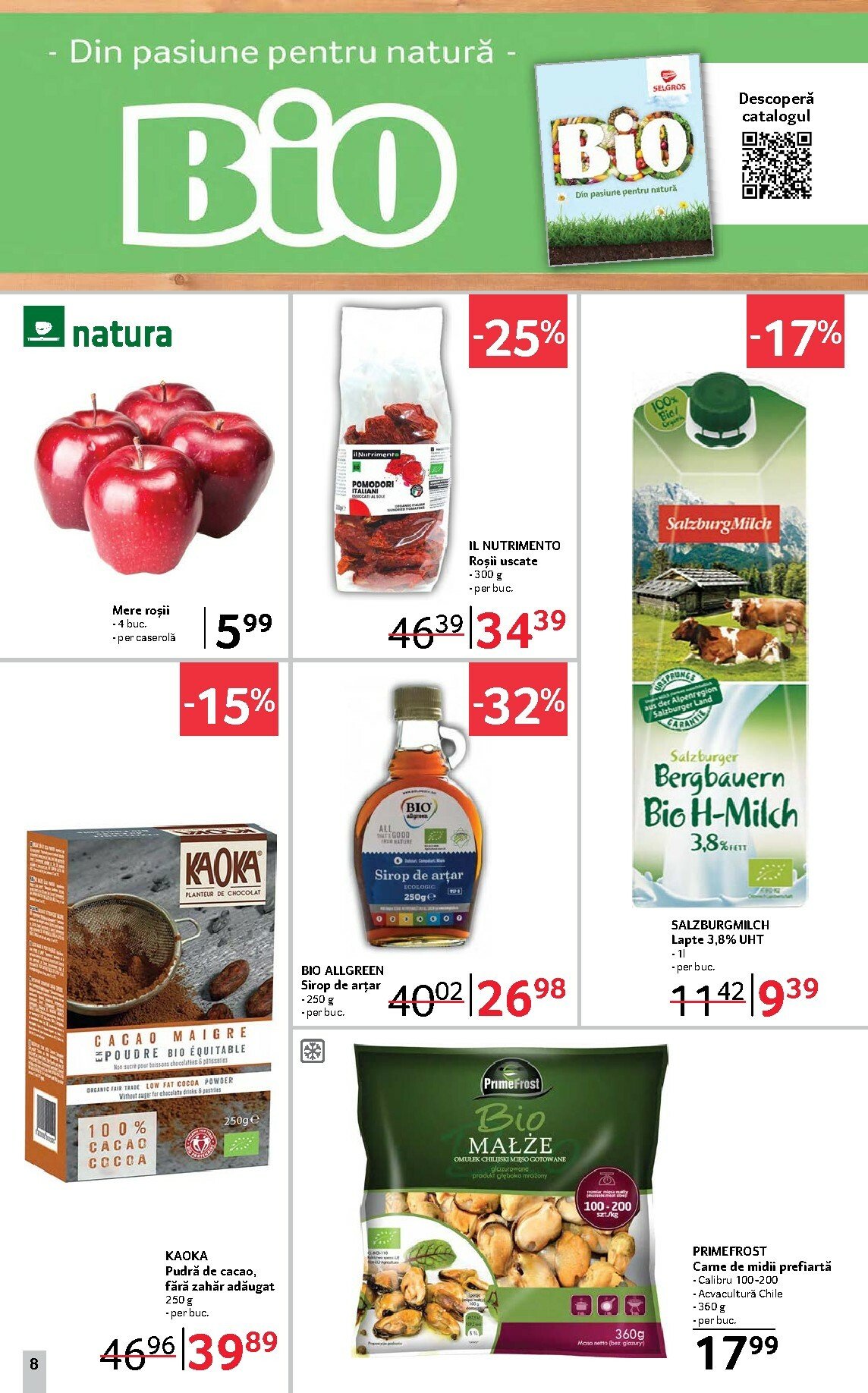 selgros - Catalog Selgros - Food online – oferte valabile din 17.10. - page: 8 selgros - Catalog Selgros - Food online – oferte valabile din 17.10. - page: 8
