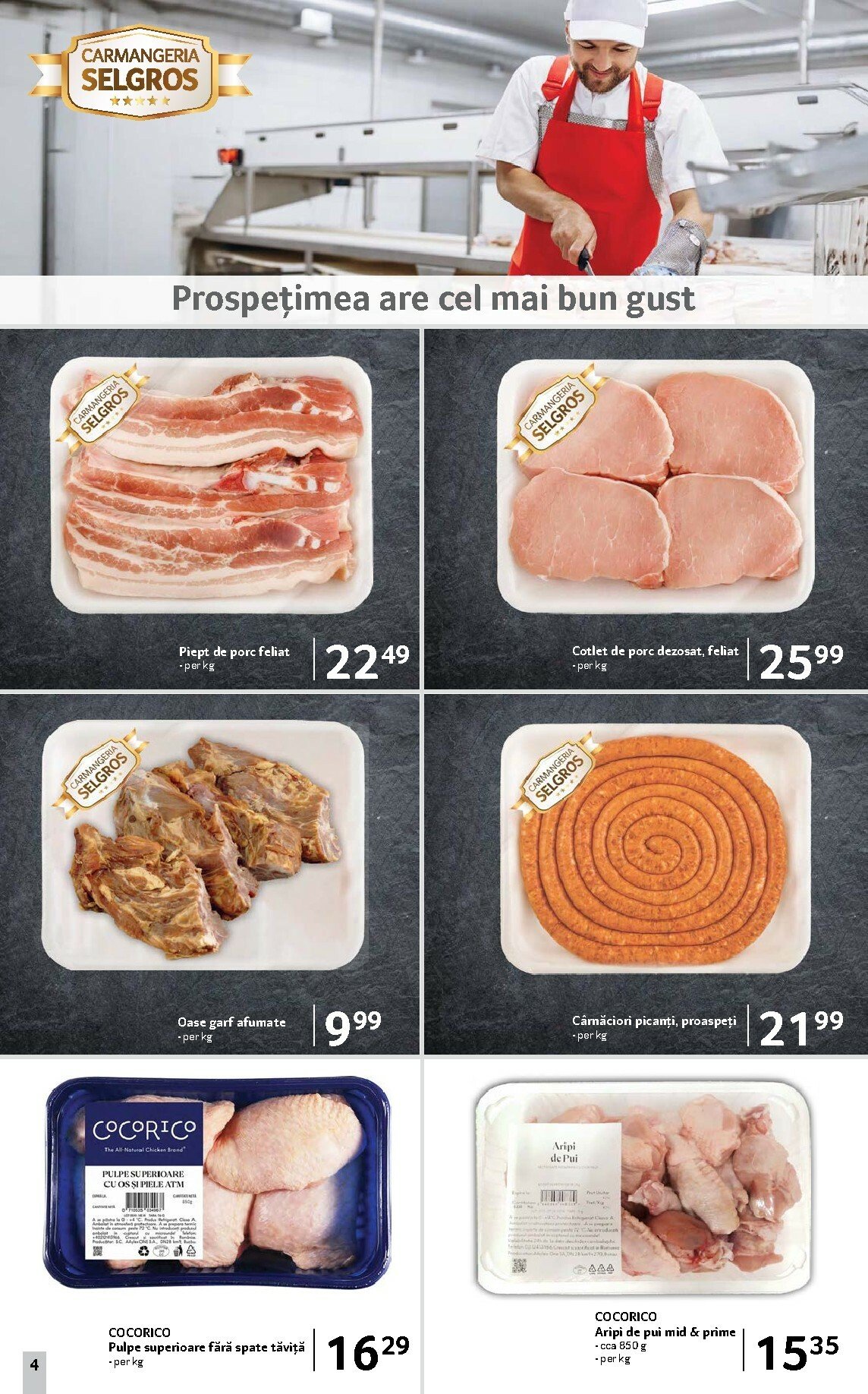 selgros - Catalog Selgros - Food online – oferte valabile din 17.10. - page: 4 selgros - Catalog Selgros - Food online – oferte valabile din 17.10. - page: 4
