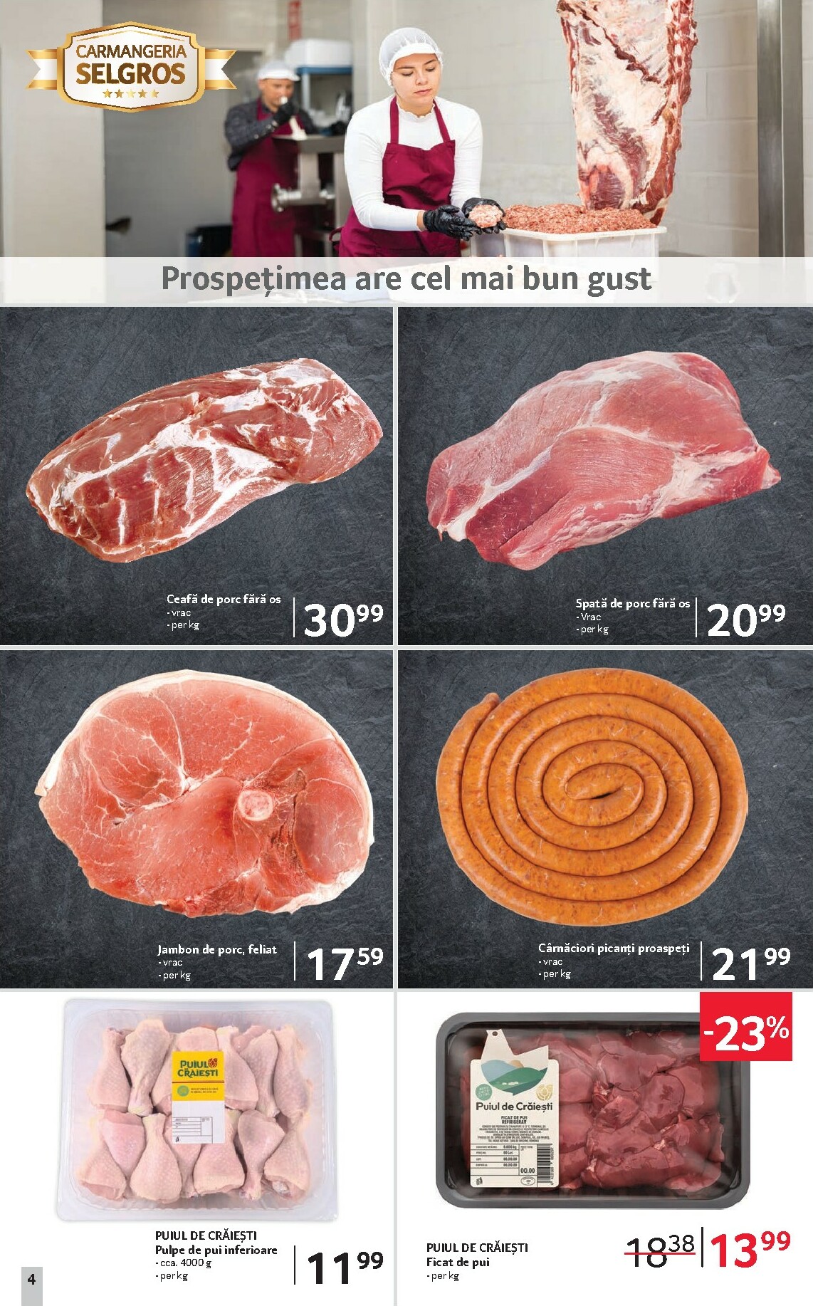 selgros - Catalog Selgros - Magazine Mici online – oferte valabile din 31.10. - page: 4