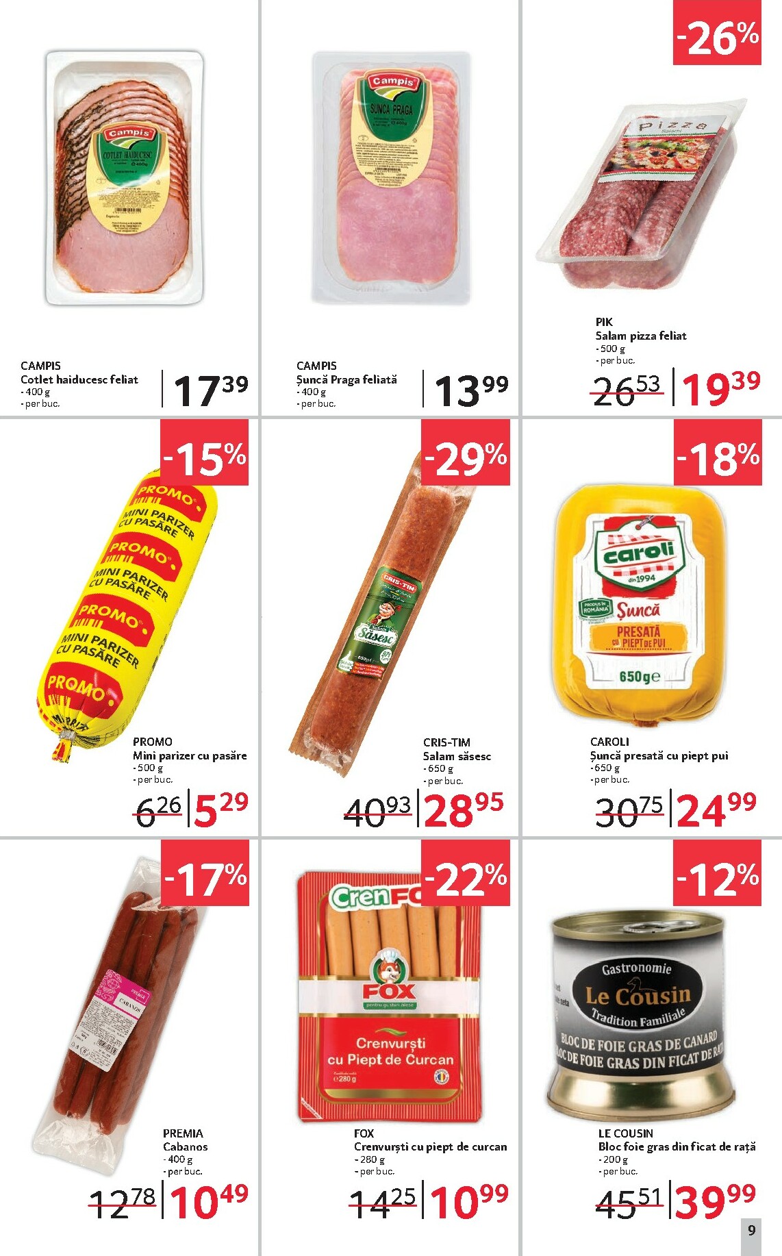 selgros - Catalog Selgros - Magazine Mici online – oferte valabile din 31.10. - page: 9