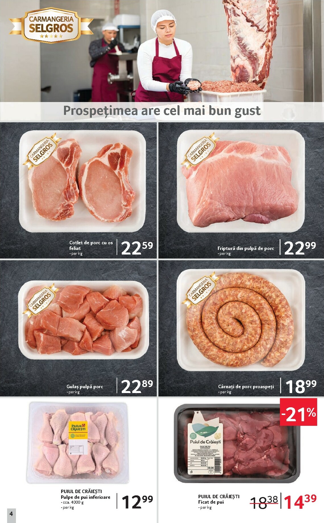 selgros - Catalog Selgros - Sibiu online – oferte valabile din 31.10. - page: 4