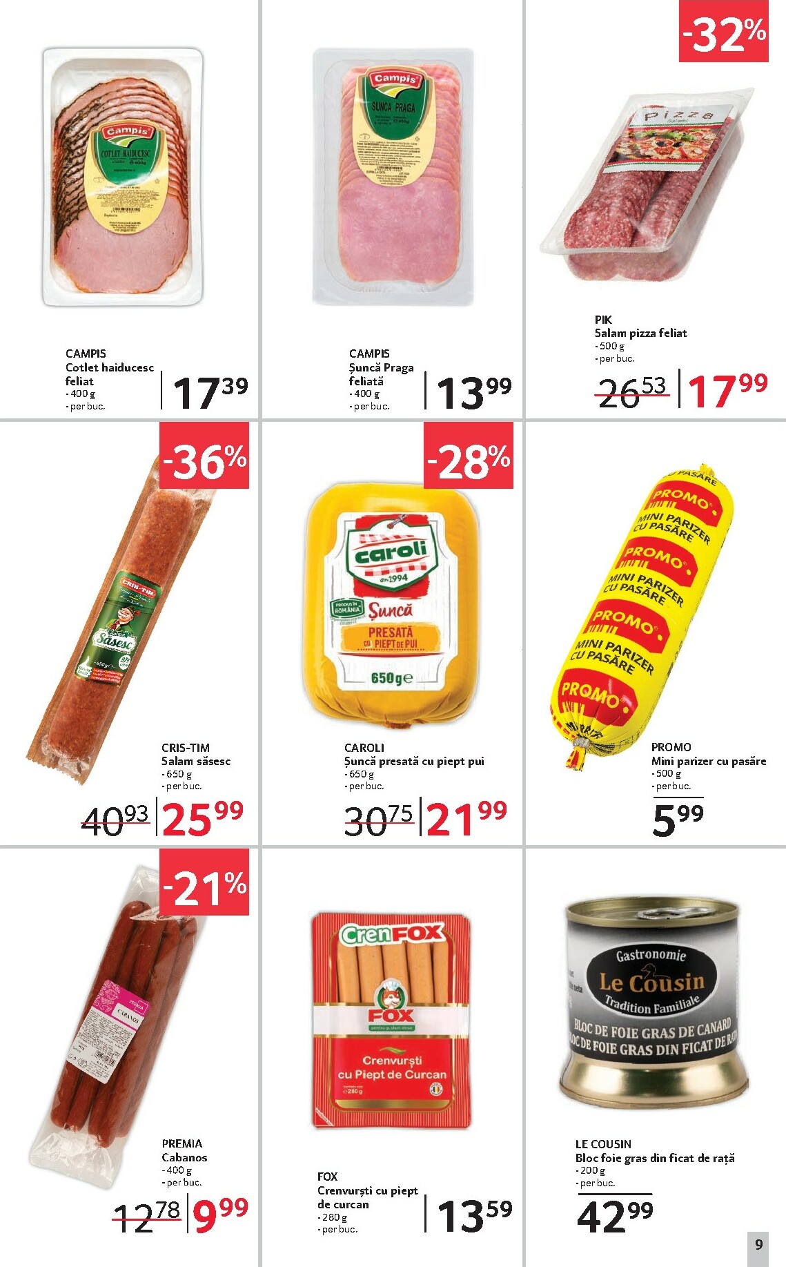 selgros - Catalog Selgros - Sibiu online – oferte valabile din 31.10. - page: 9