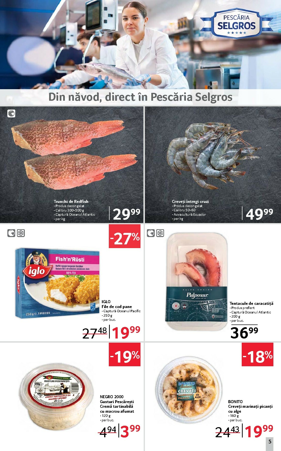 selgros - Catalog Selgros - Food online – oferte valabile din 31.10. - page: 5