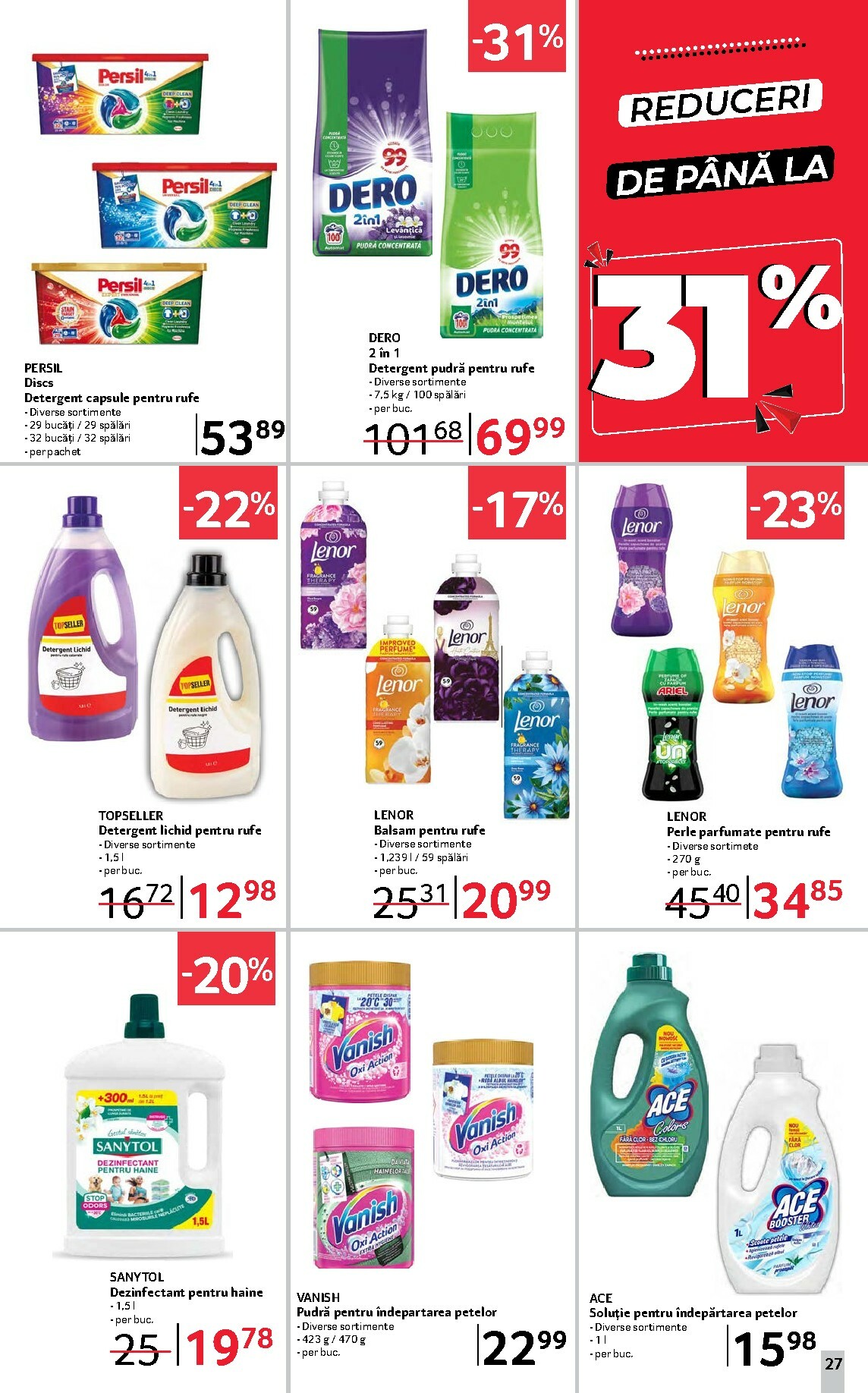 selgros - Catalog Selgros - Food online – oferte valabile din 31.10. - page: 27