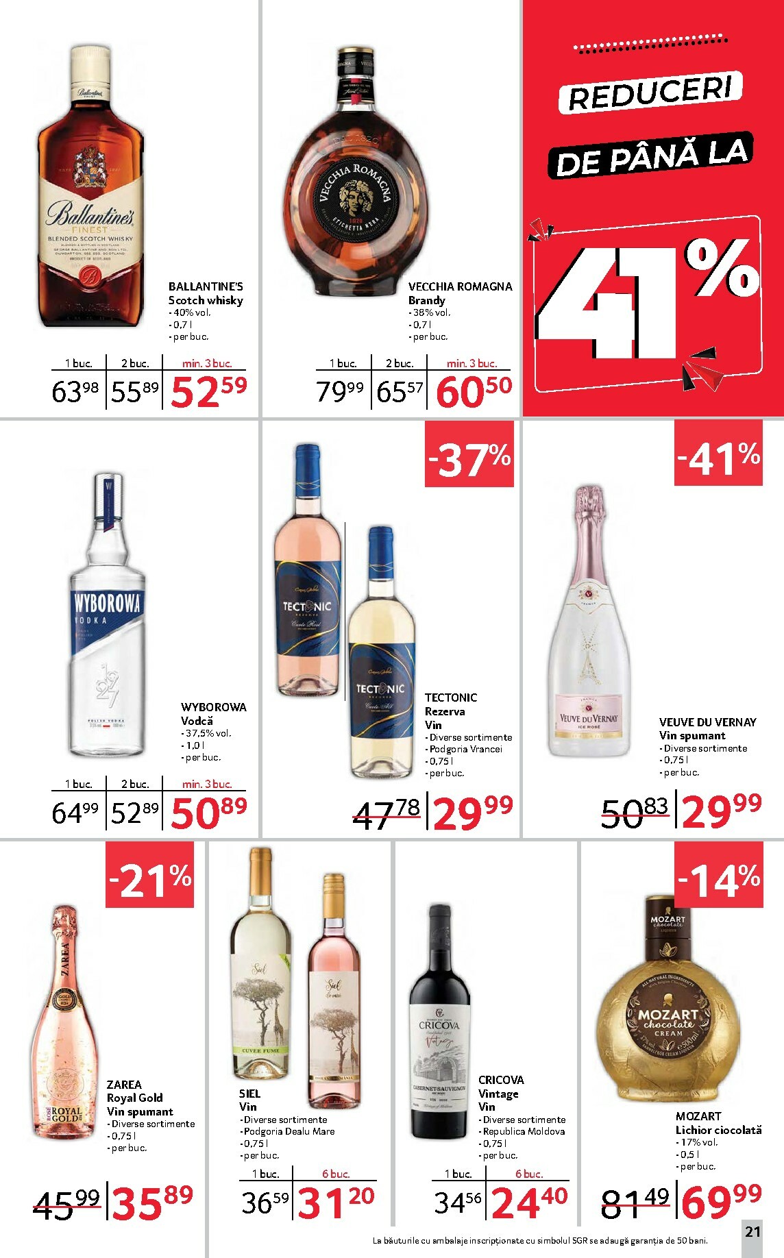 selgros - Catalog Selgros - Food online – oferte valabile din 31.10. - page: 21