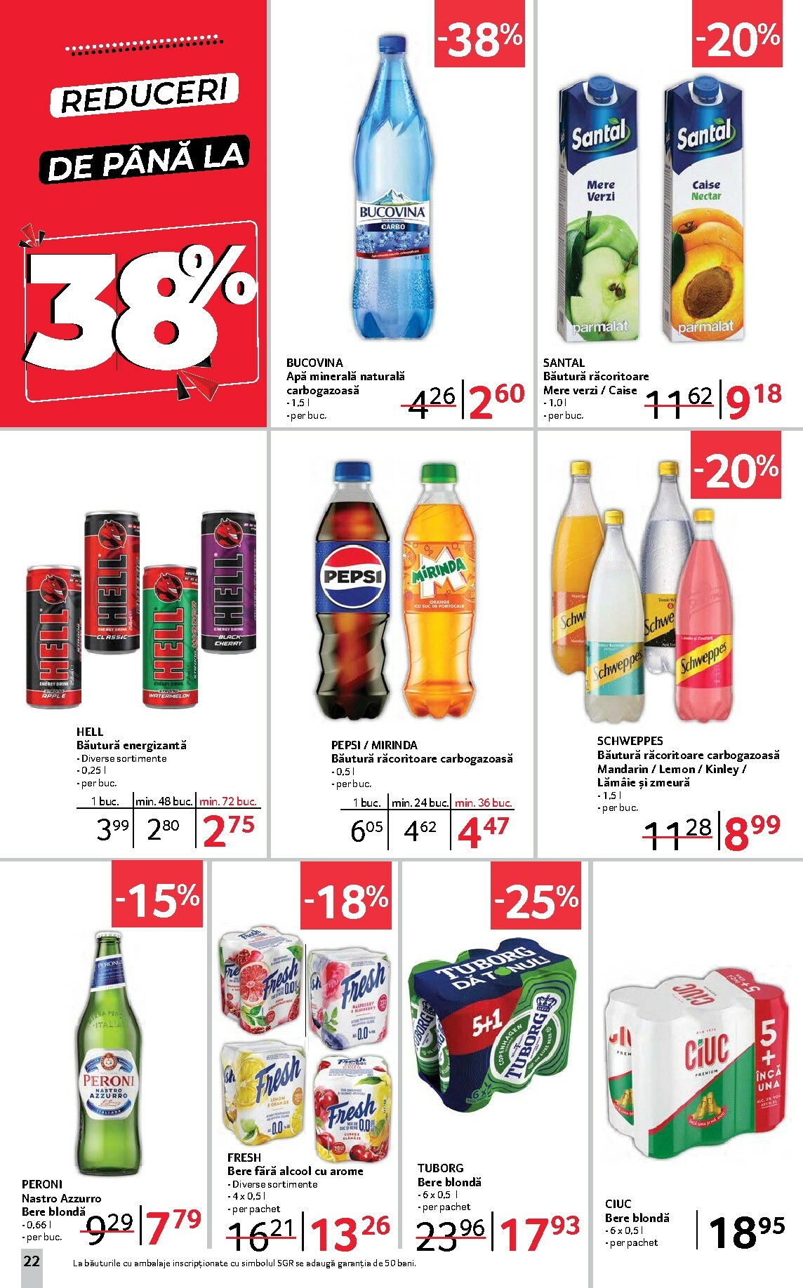 selgros - Catalog Selgros - Food online – oferte valabile din 31.10. - page: 22