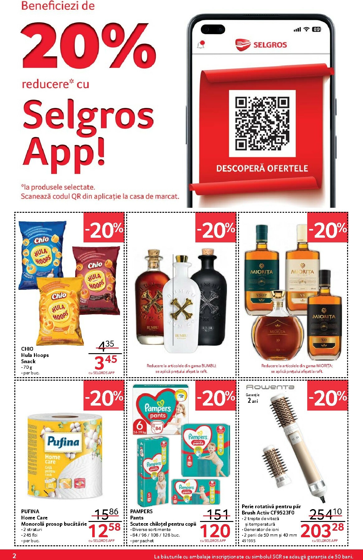 selgros - Catalog Selgros - Food online – oferte valabile din 31.10. - page: 2