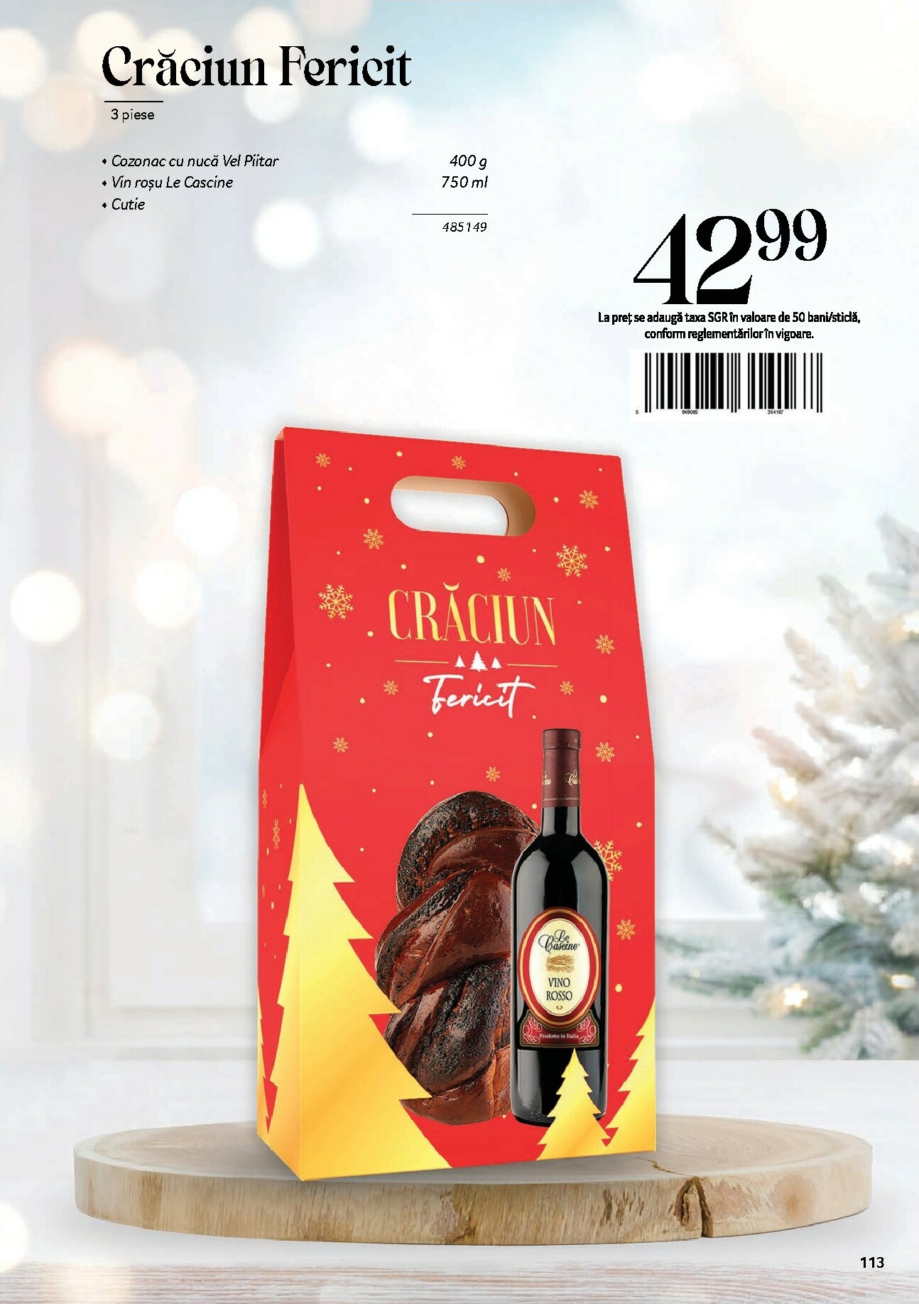 selgros - Catalog Selgros - Catalog Cosuri Craciun online – oferte valabile din 06.11. - page: 113