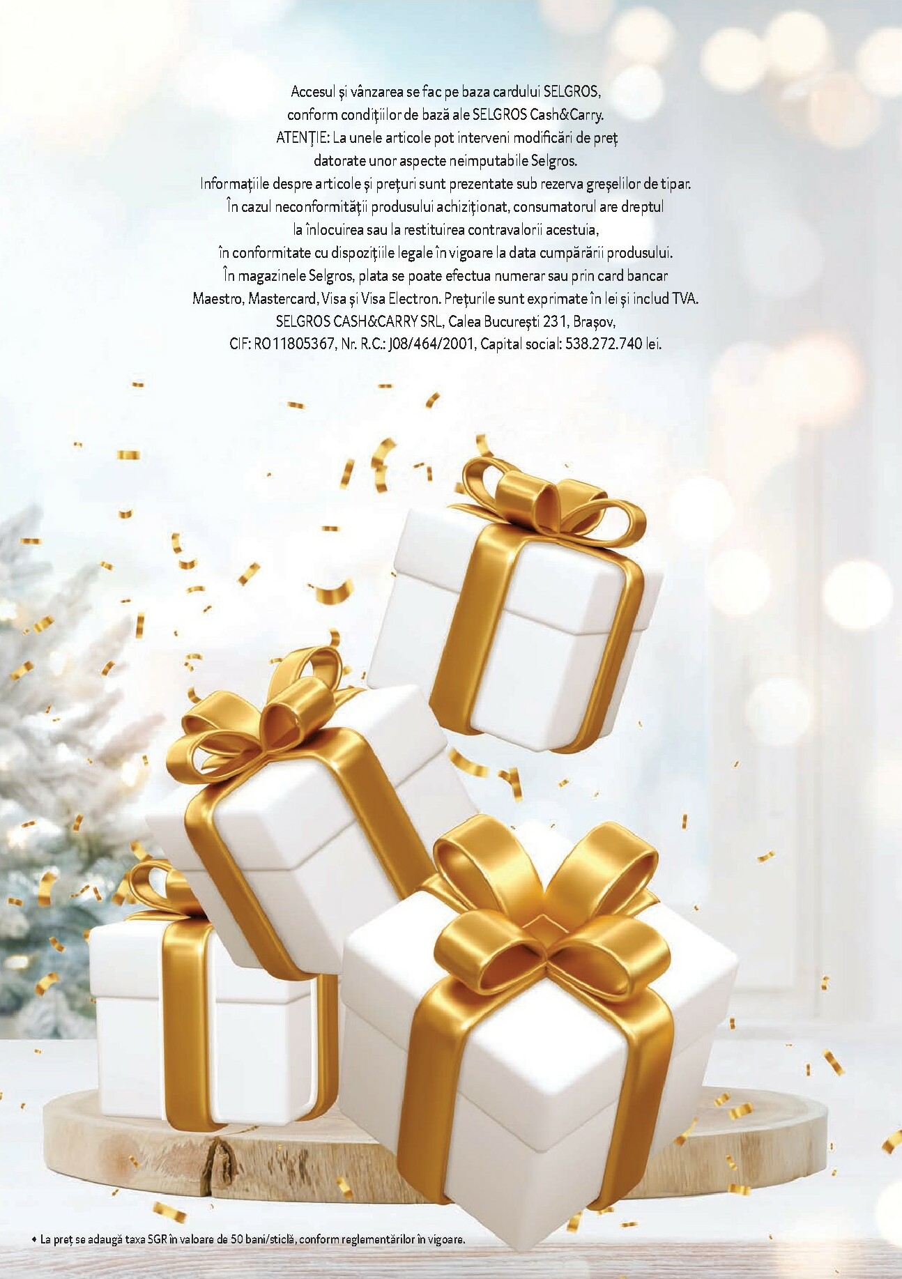 selgros - Catalog Selgros - Catalog Cosuri Craciun online – oferte valabile din 06.11. - page: 116