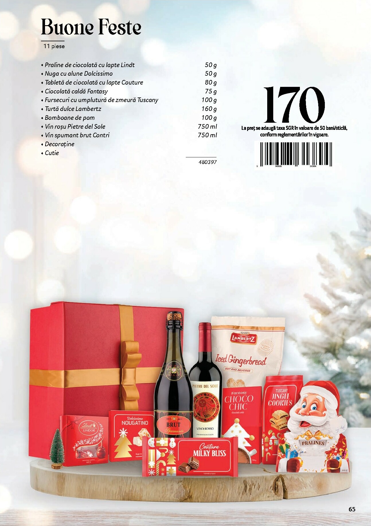selgros - Catalog Selgros - Catalog Cosuri Craciun online – oferte valabile din 06.11. - page: 65