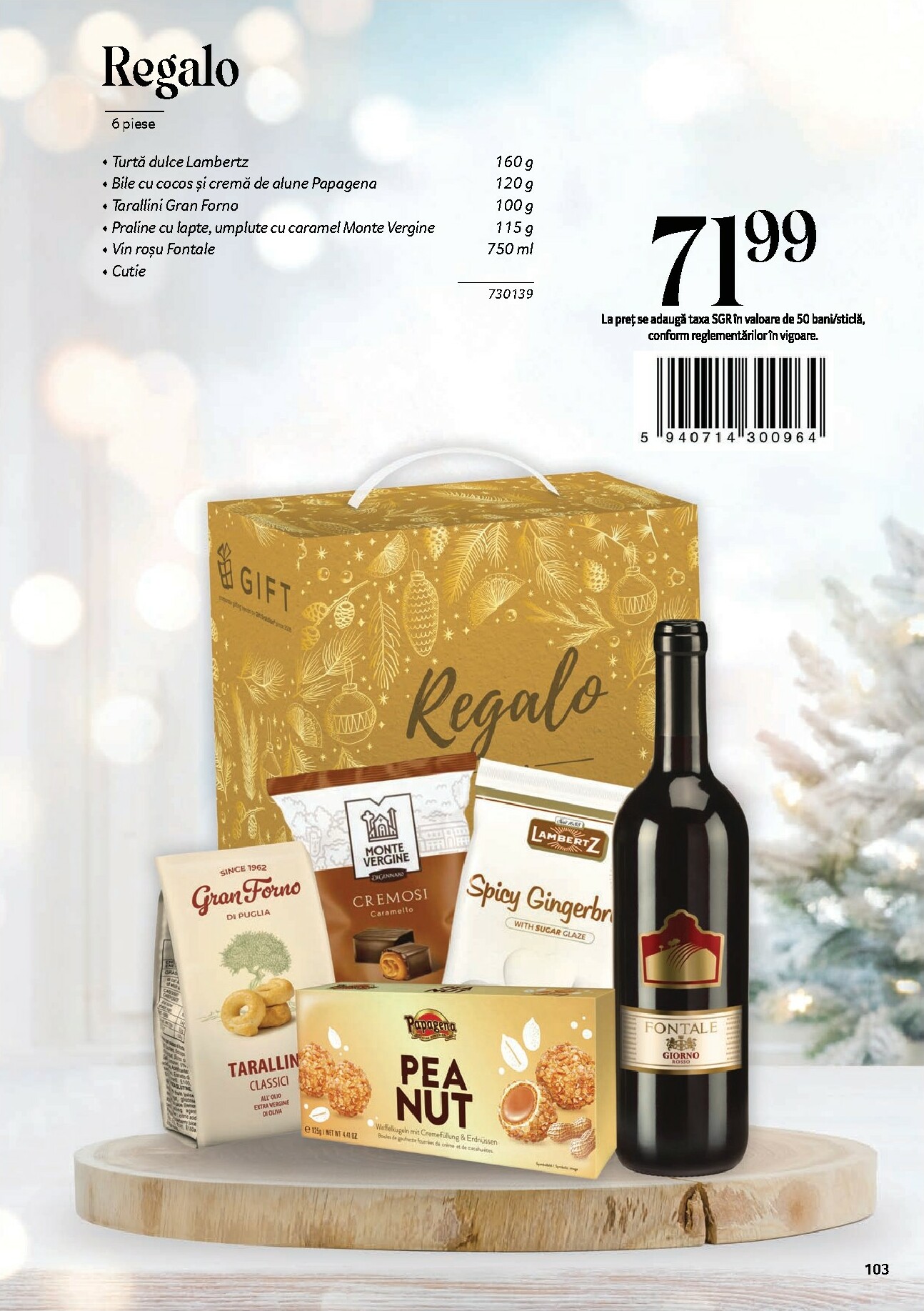 selgros - Catalog Selgros - Catalog Cosuri Craciun online – oferte valabile din 06.11. - page: 103