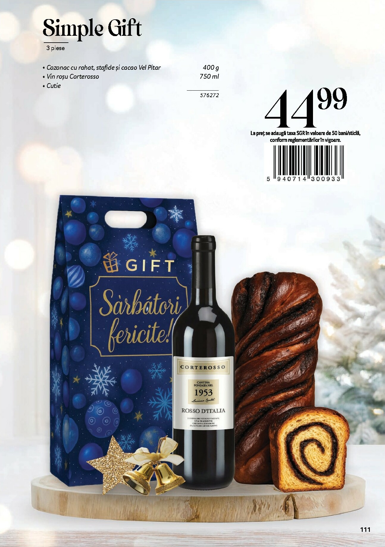 selgros - Catalog Selgros - Catalog Cosuri Craciun online – oferte valabile din 06.11. - page: 111