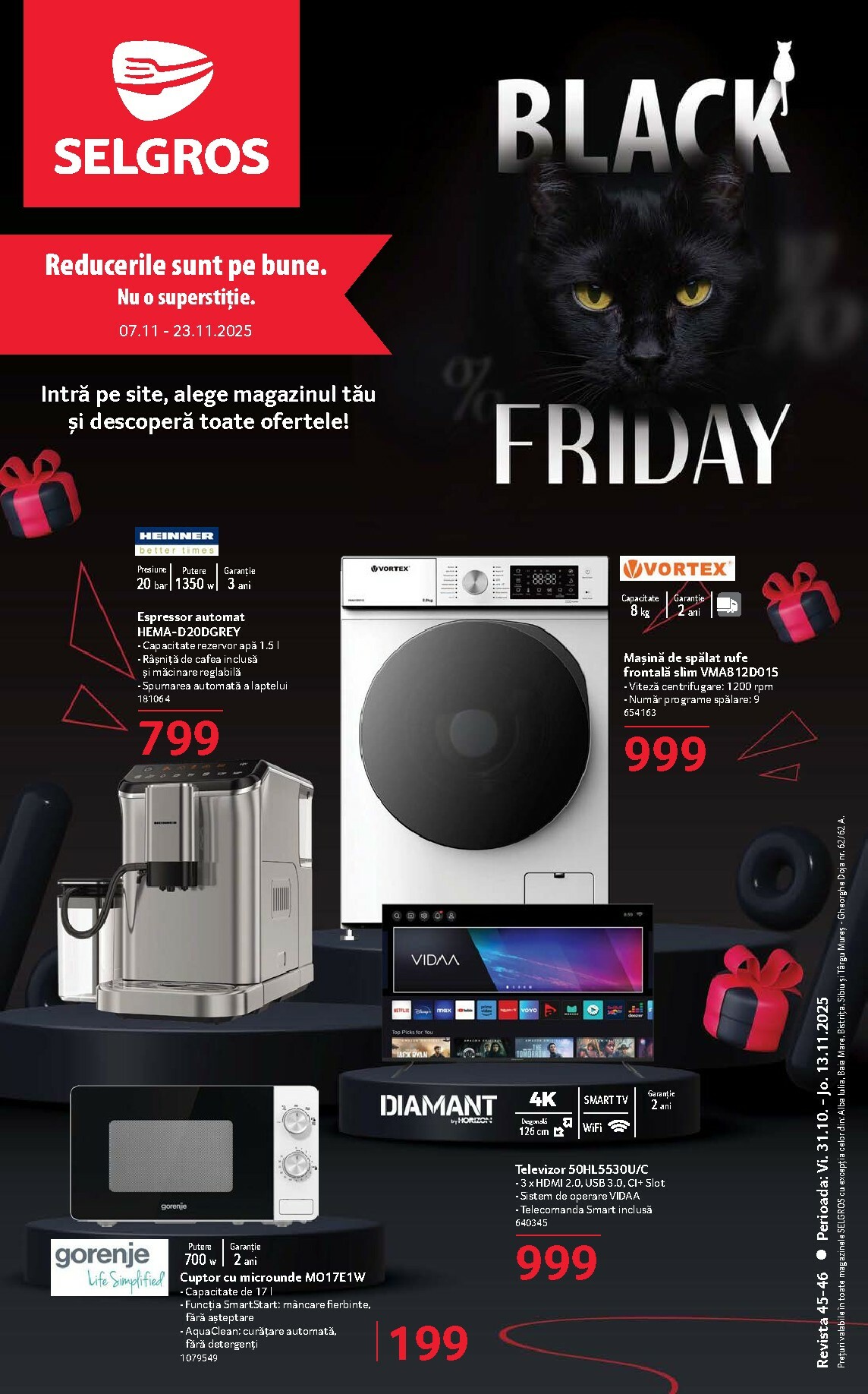 selgros - Catalog Selgros - Back Friday online – oferte valabile din 07.11.