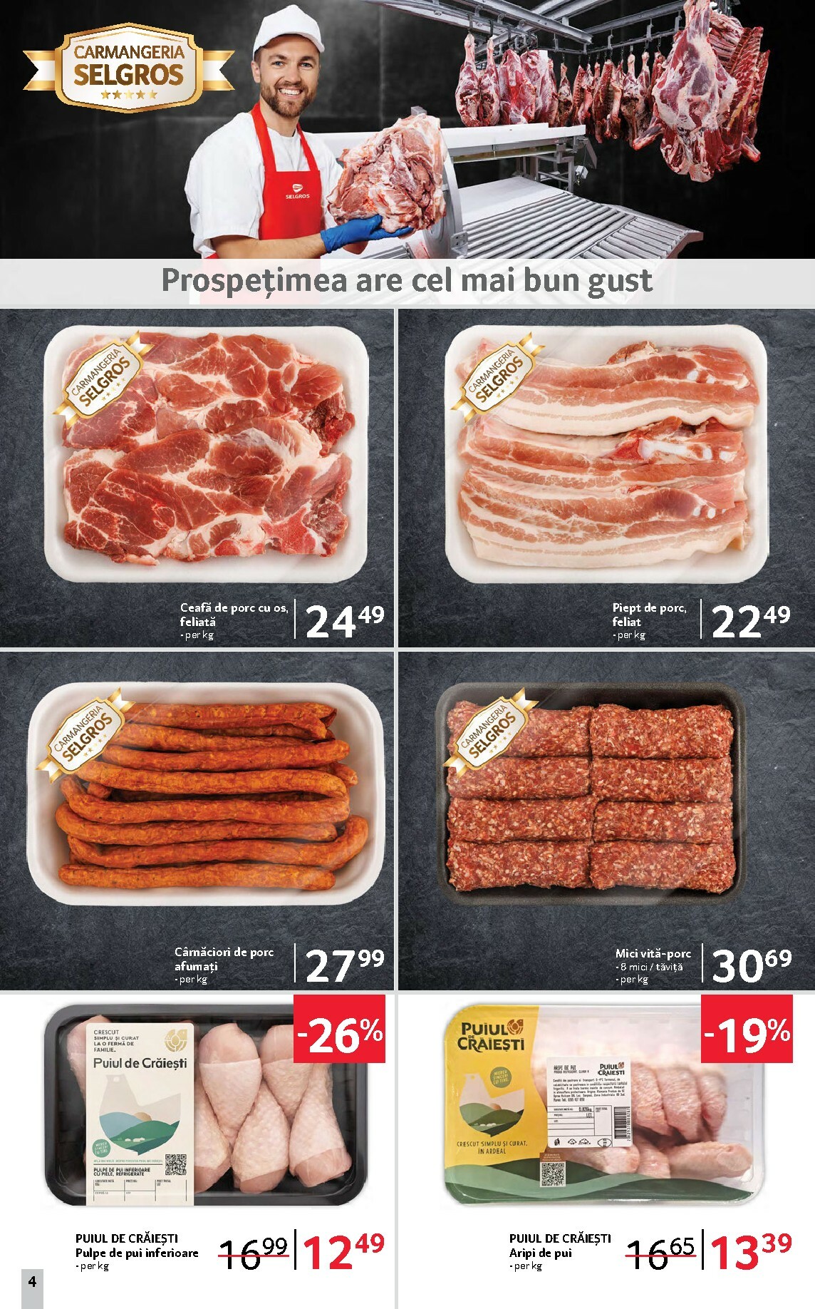 selgros - Catalog Selgros - Food online – oferte valabile din 14.11. - page: 4