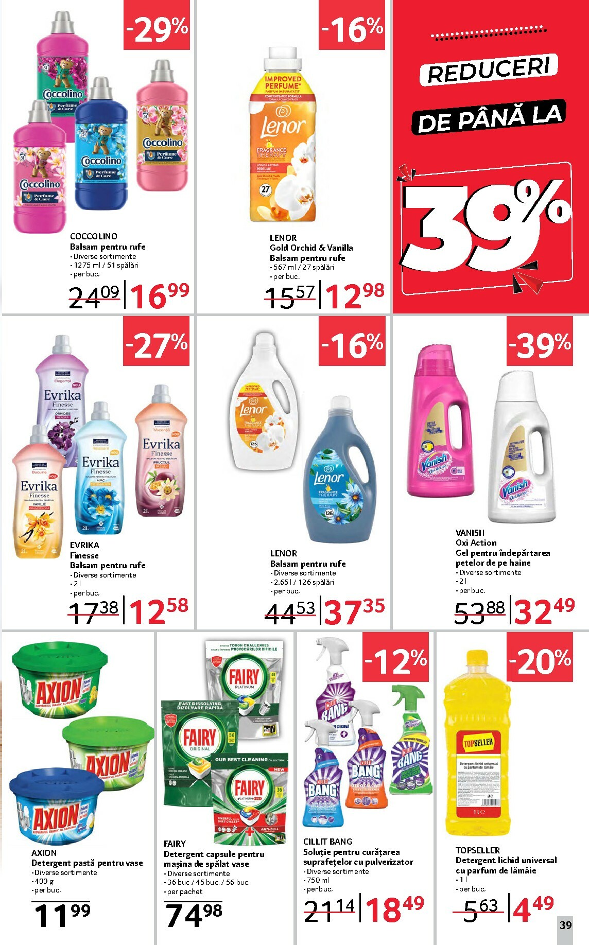 selgros - Catalog Selgros - Food online – oferte valabile din 14.11. - page: 39