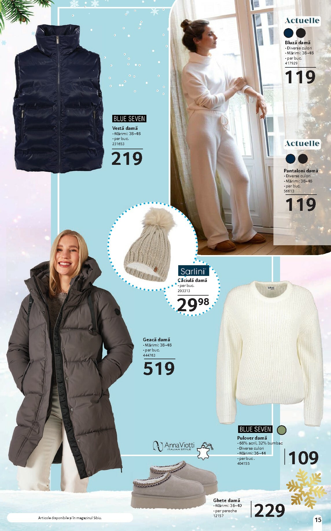 selgros - Catalog Selgros - Moda Iarna online – oferte valabile din 14.11. - page: 15