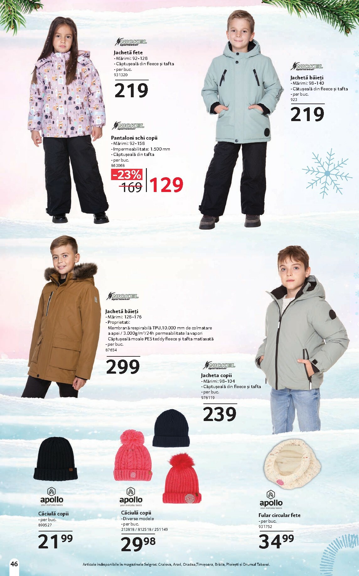 selgros - Catalog Selgros - Moda Iarna online – oferte valabile din 14.11. - page: 46