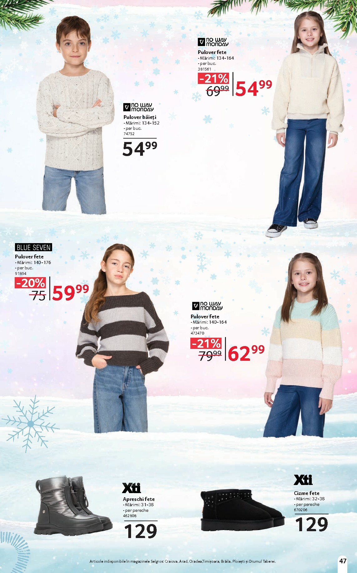 selgros - Catalog Selgros - Moda Iarna online – oferte valabile din 14.11. - page: 47