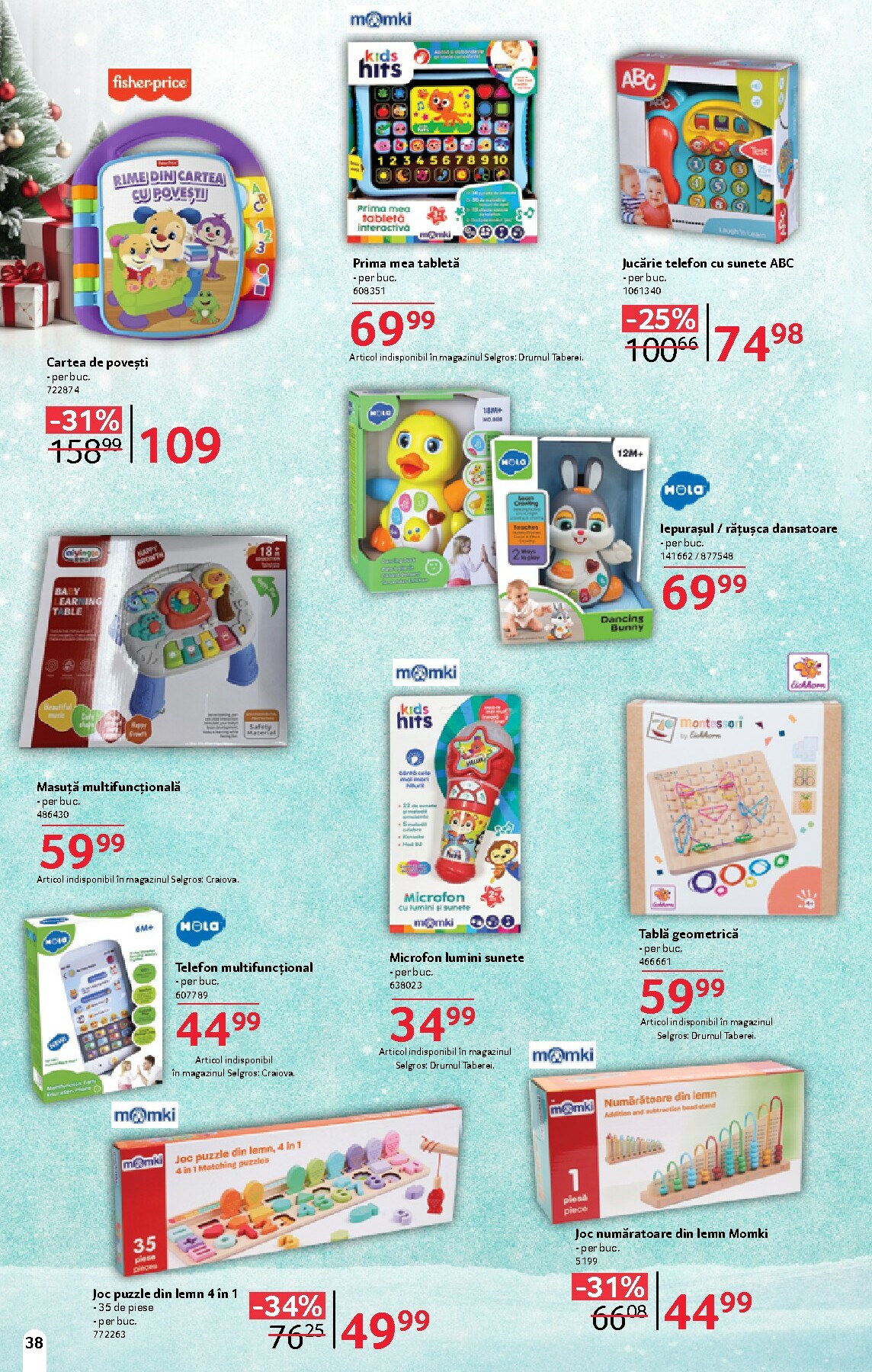 selgros - Catalog Selgros - Cadouri online – oferte valabile din 14.11. - page: 38