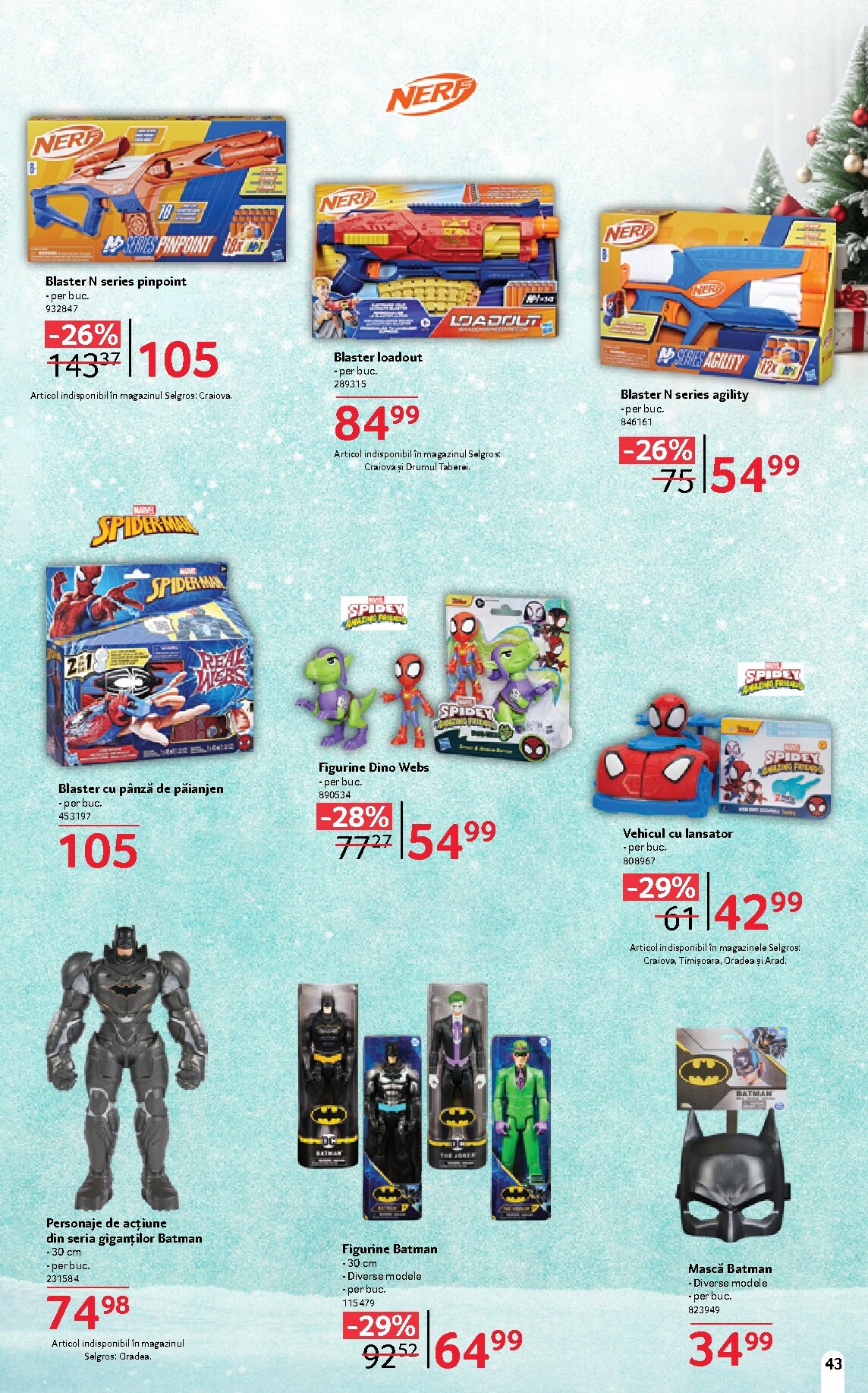selgros - Catalog Selgros - Cadouri online – oferte valabile din 14.11. - page: 43