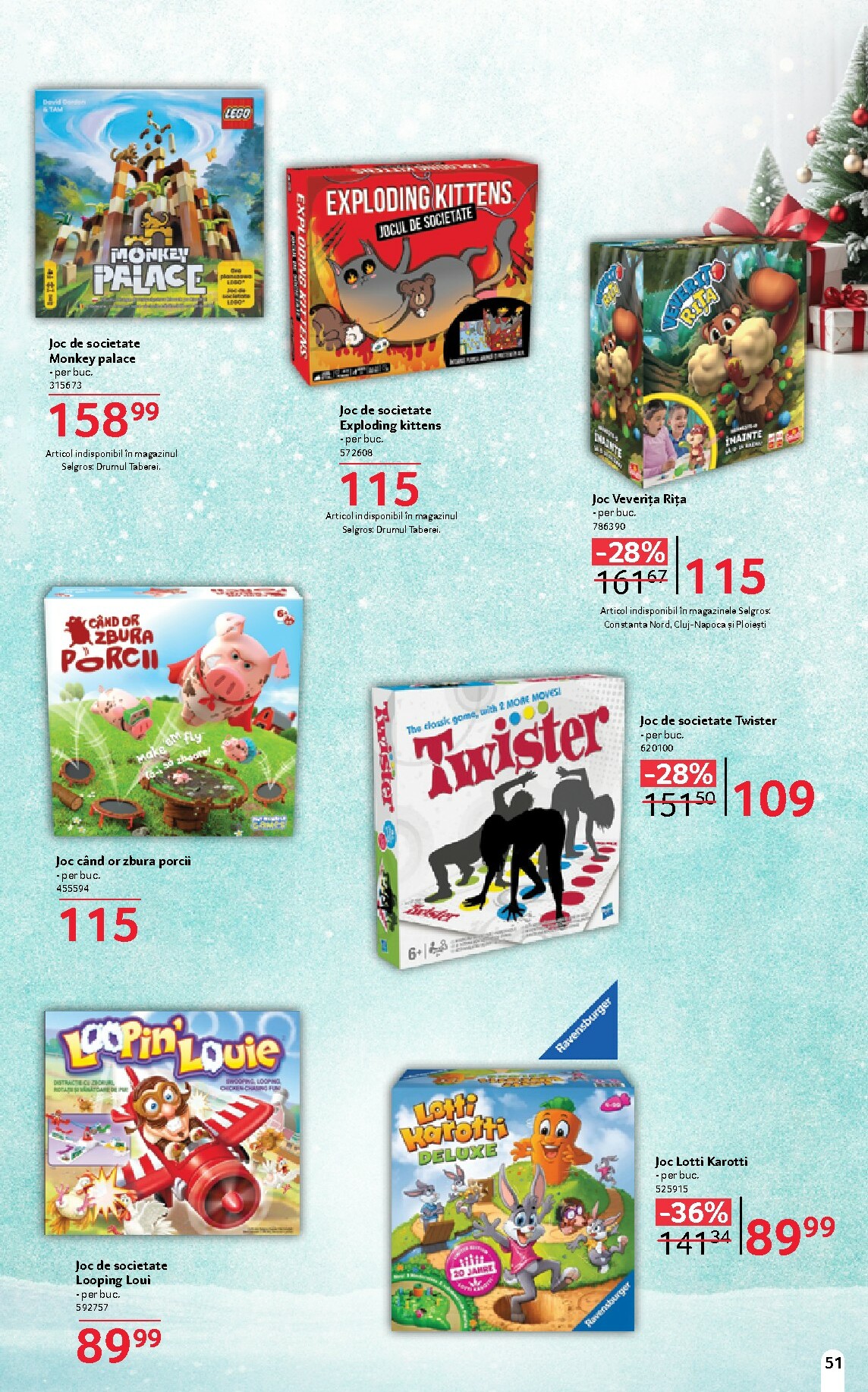 selgros - Catalog Selgros - Cadouri online – oferte valabile din 14.11. - page: 51