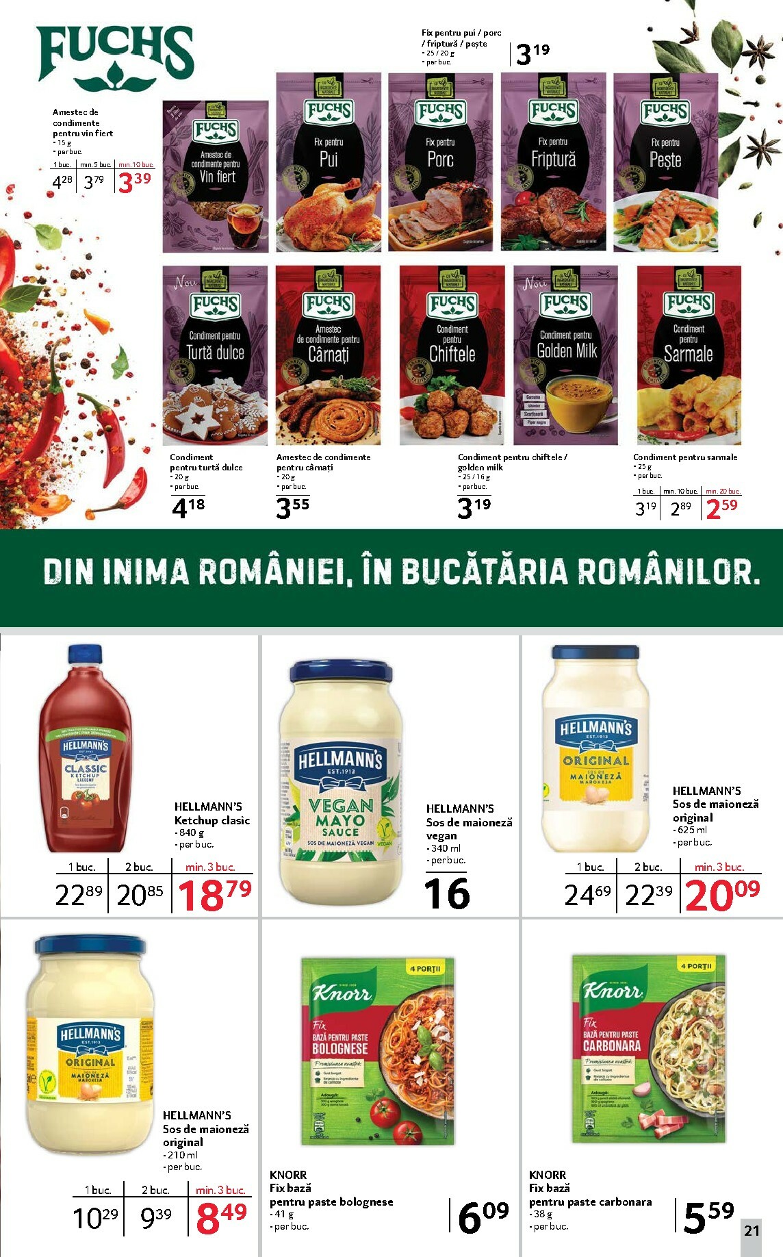 selgros - Catalog Selgros - Food online – oferte valabile din 28.11. - page: 21