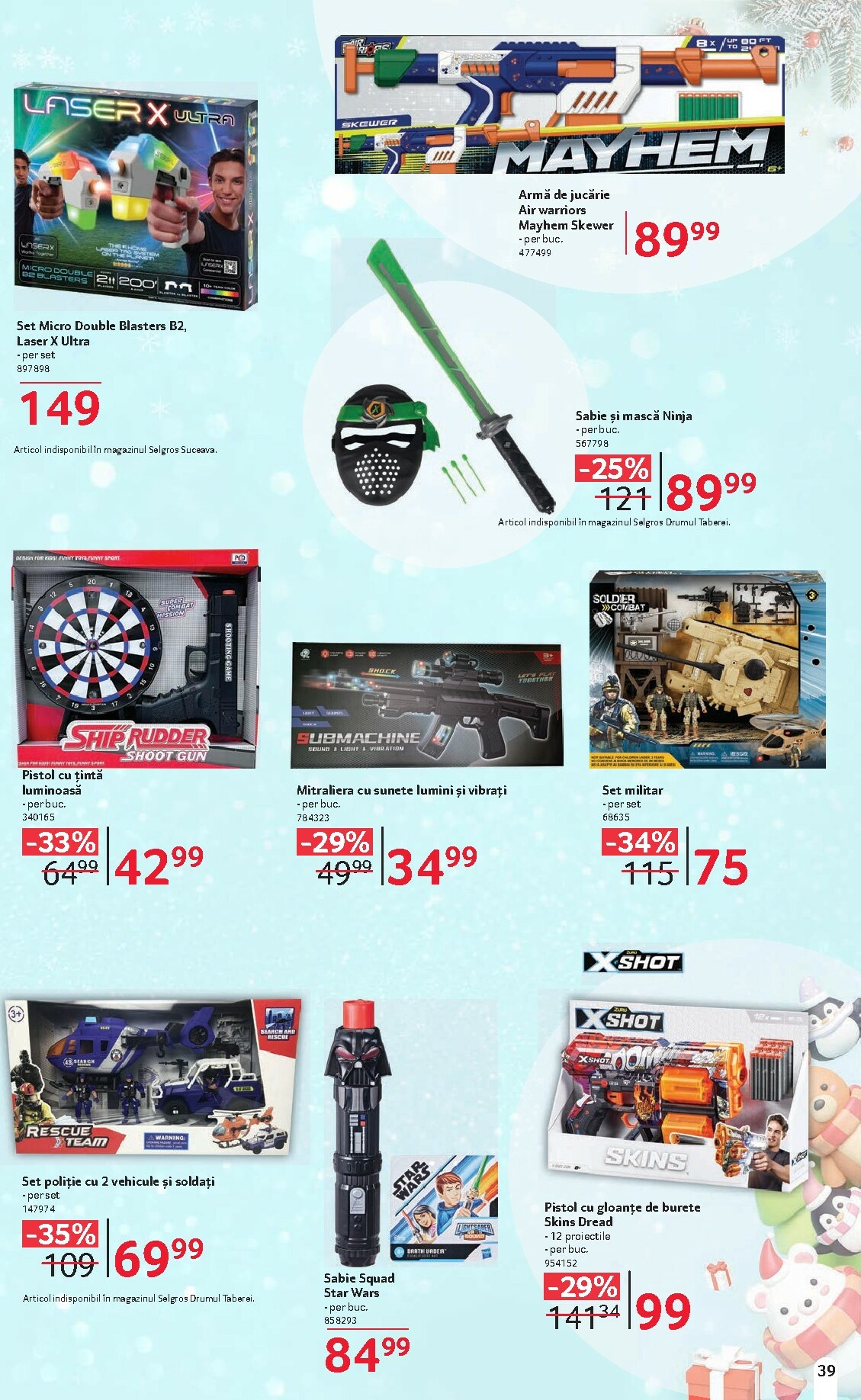 selgros - Catalog Selgros - Cadouri si jucarii online – oferte valabile din 06.12. - page: 39