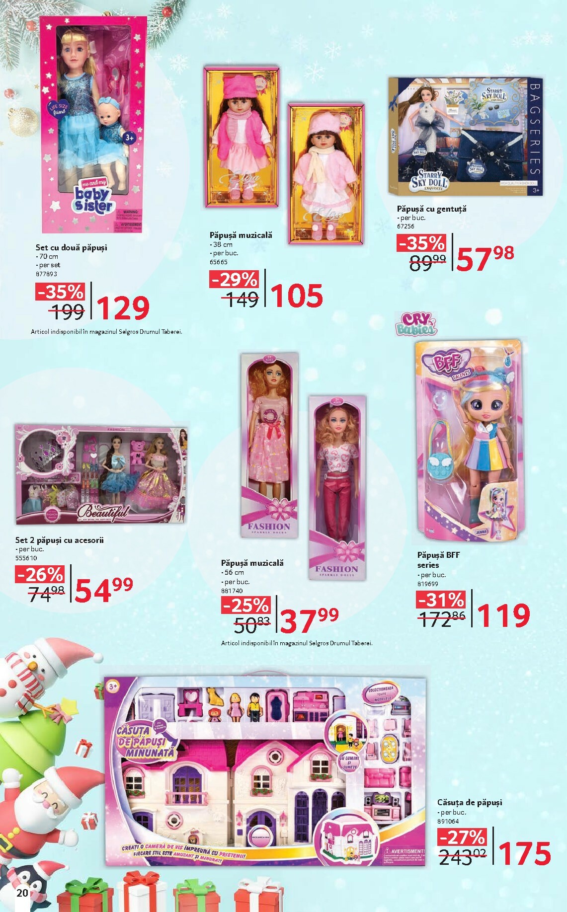 selgros - Catalog Selgros - Cadouri si jucarii online – oferte valabile din 06.12. - page: 20