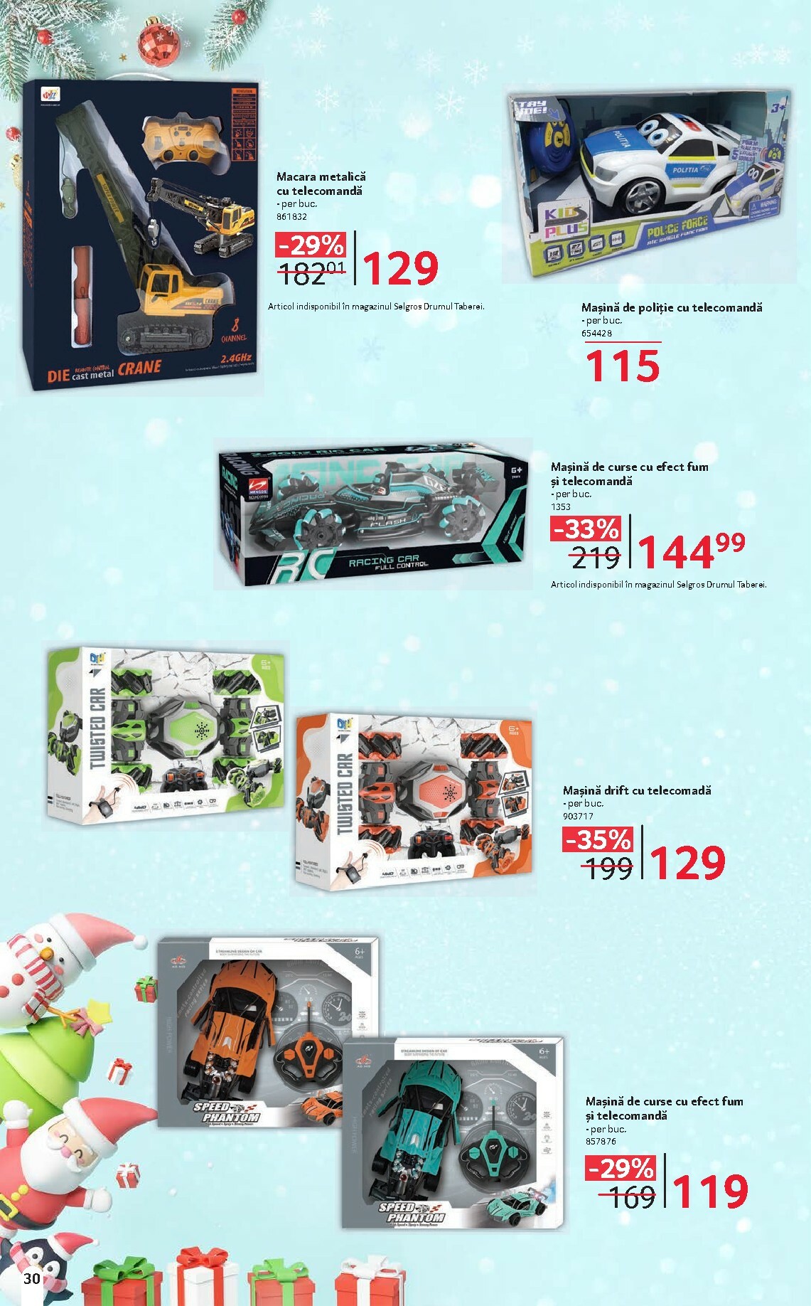 selgros - Catalog Selgros - Cadouri si jucarii online – oferte valabile din 06.12. - page: 30