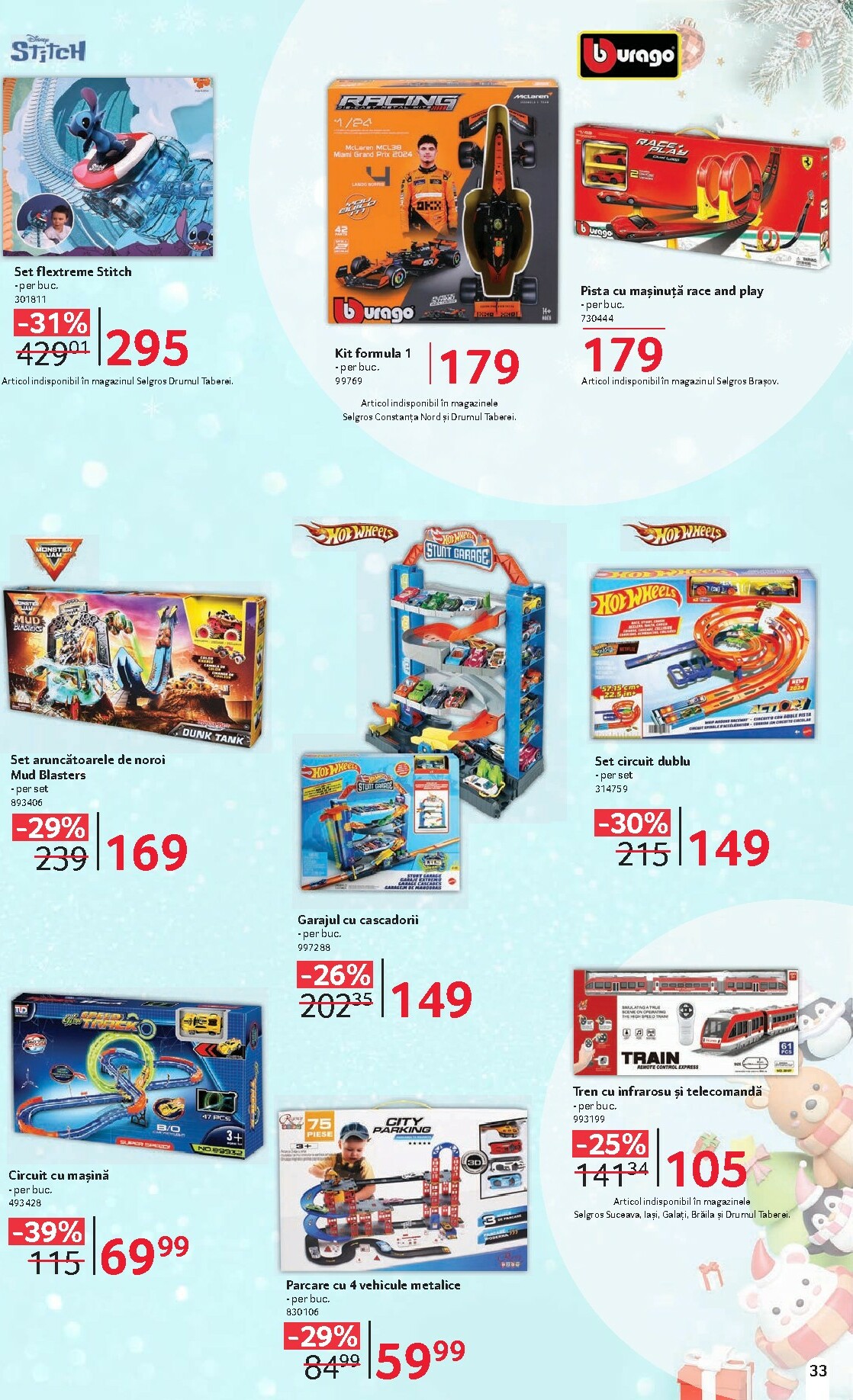 selgros - Catalog Selgros - Cadouri si jucarii online – oferte valabile din 06.12. - page: 33