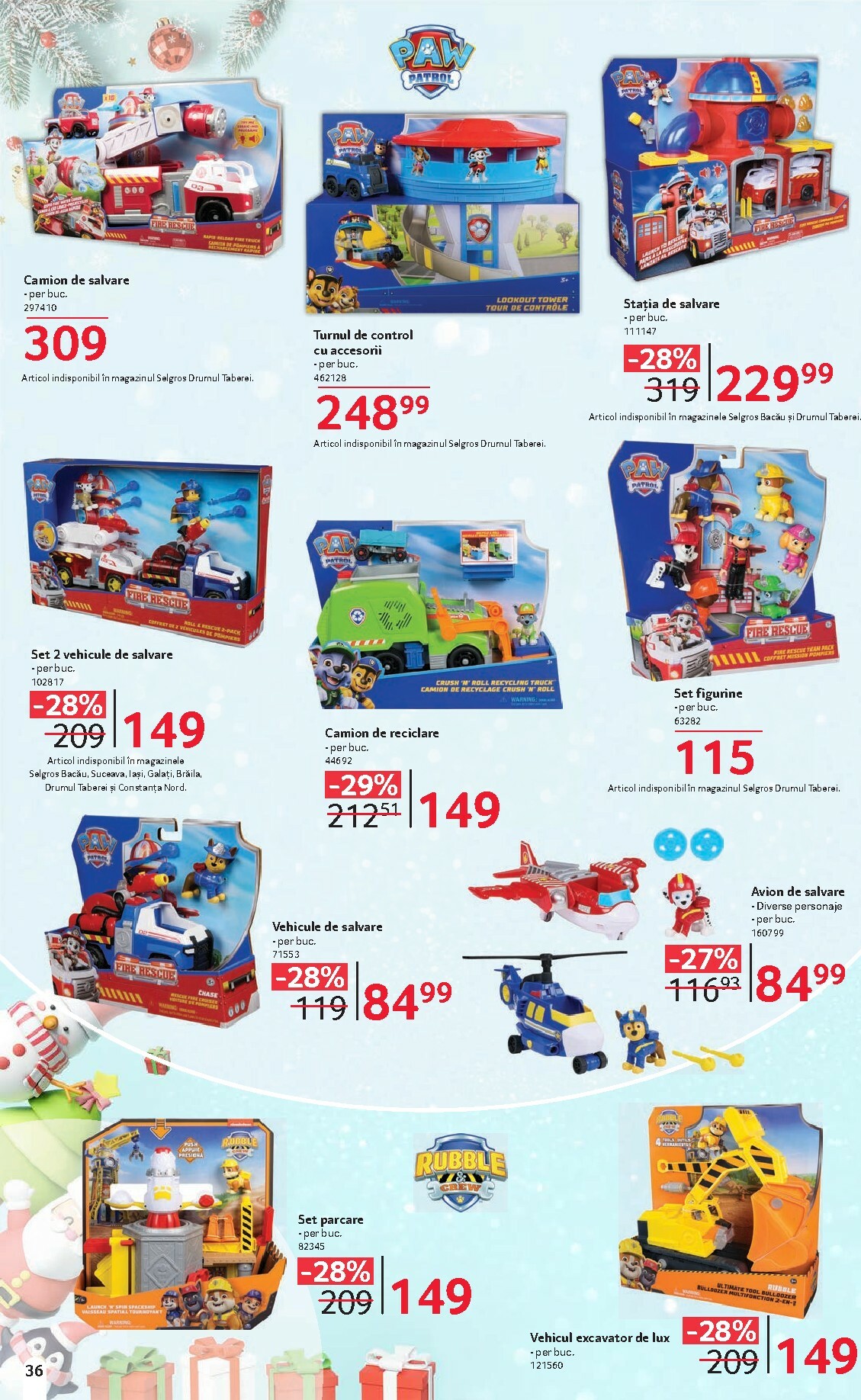 selgros - Catalog Selgros - Cadouri si jucarii online – oferte valabile din 06.12. - page: 36
