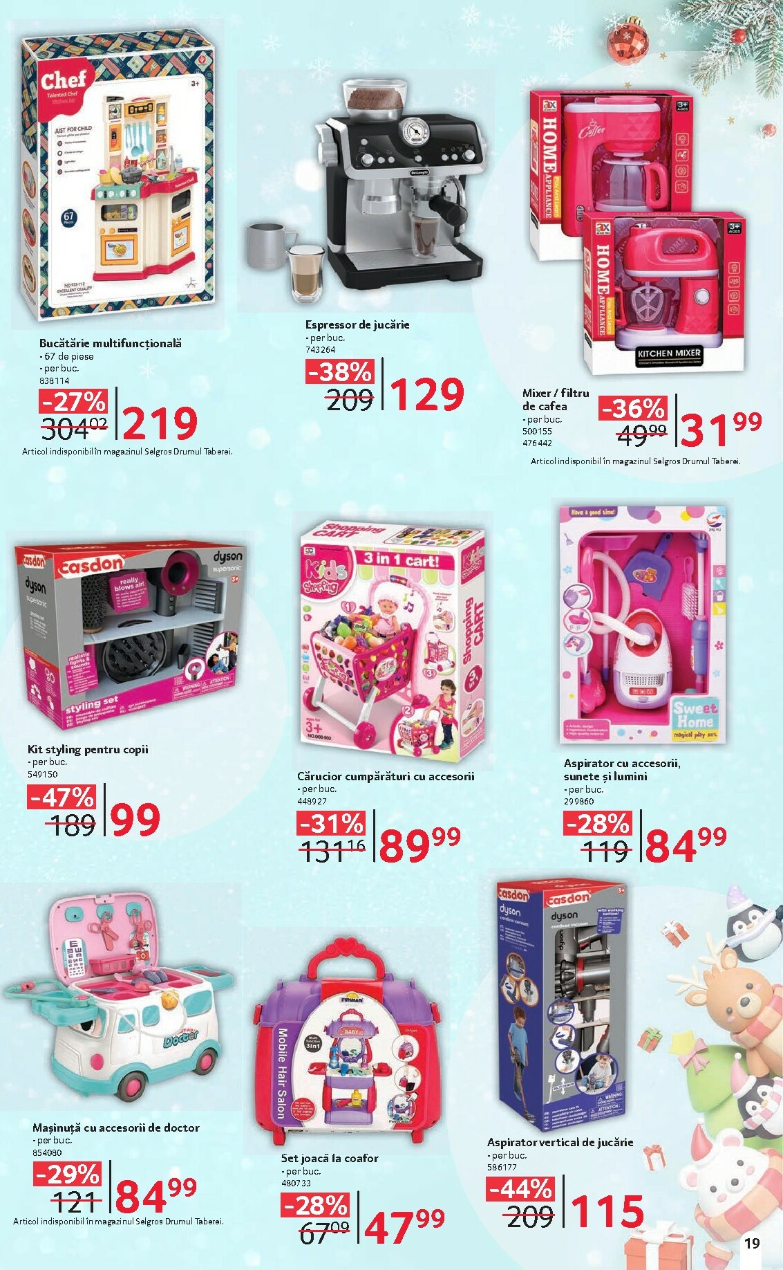 selgros - Catalog Selgros - Cadouri si jucarii online – oferte valabile din 06.12. - page: 19