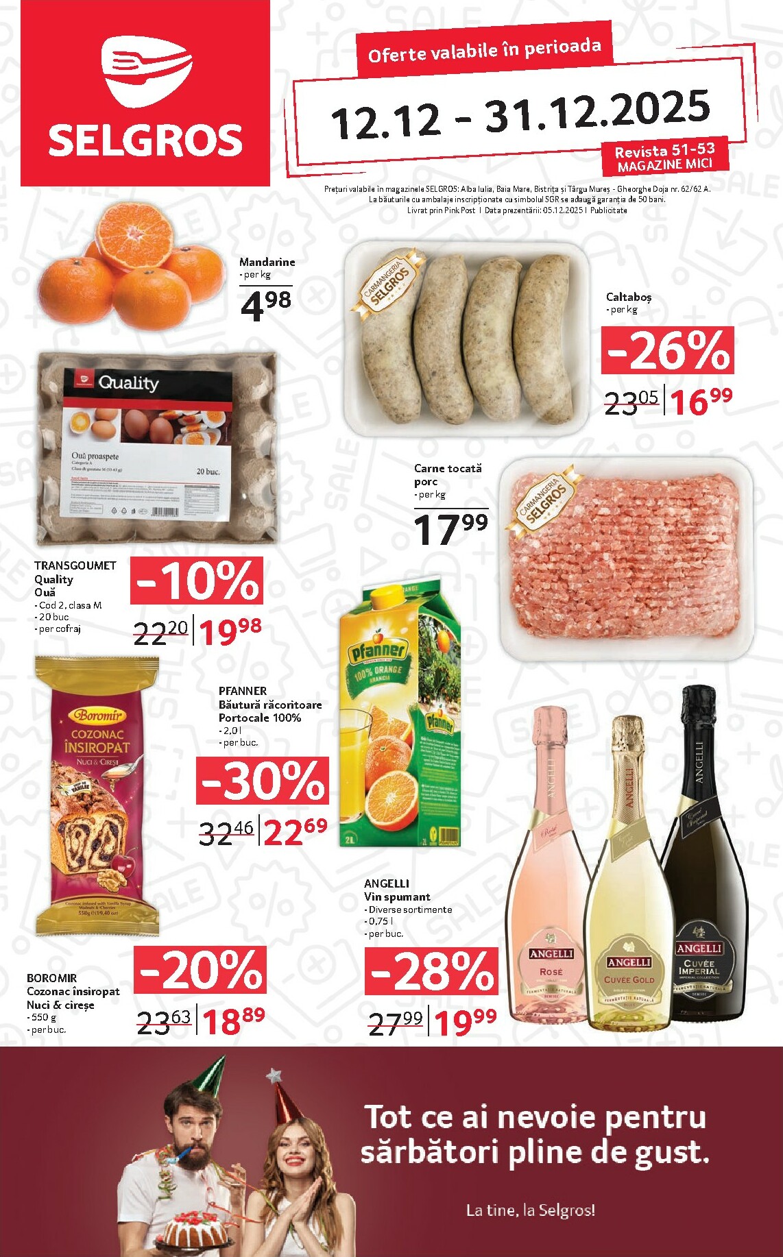 selgros - Catalog Selgros - Magazine Mici online – oferte valabile din 12.12.
