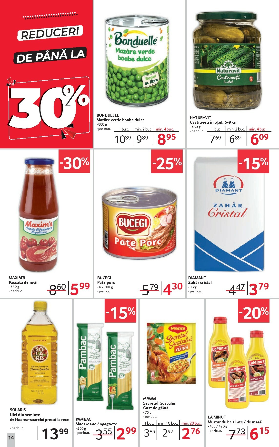 selgros - Catalog Selgros - Food online – oferte valabile din 02.01. - page: 14