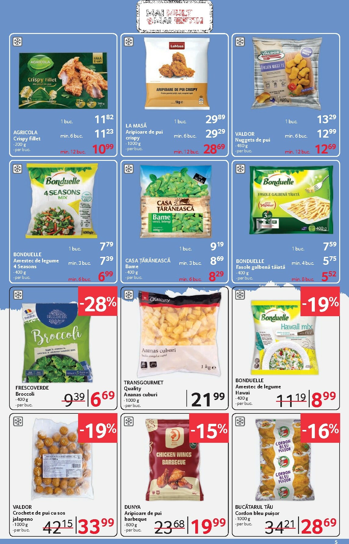 selgros - Catalog Selgros - Food online – oferte valabile din 23.01. - page: 5