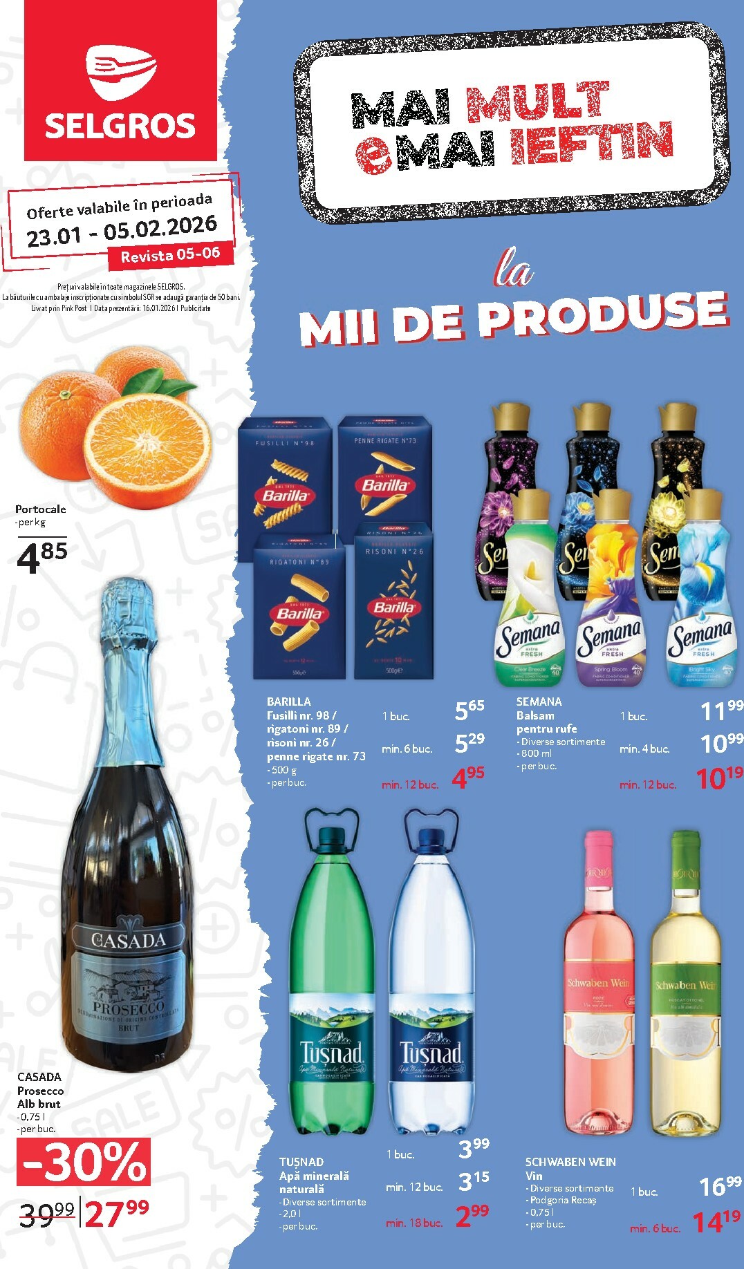 selgros - Catalog Selgros - Food online – oferte valabile din 23.01.