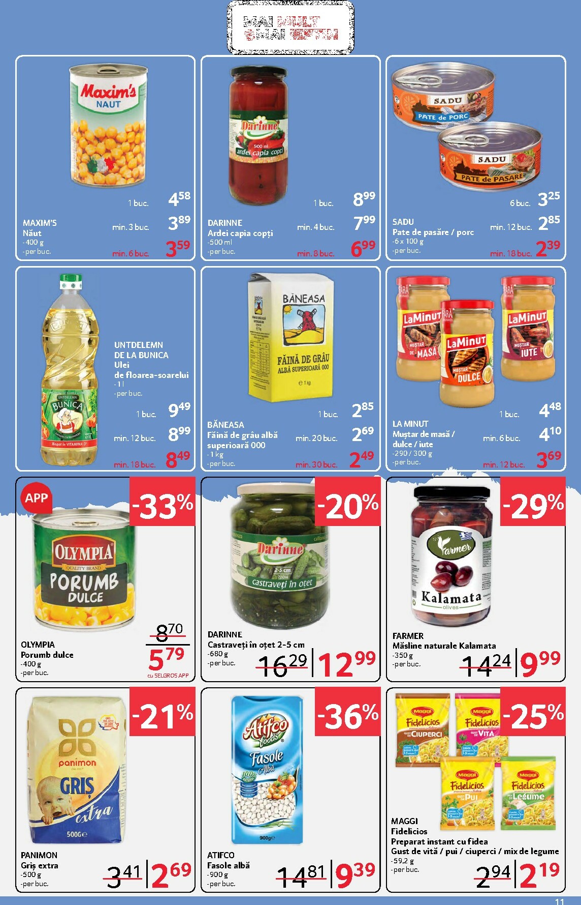 selgros - Catalog Selgros - Food online – oferte valabile din 06.02.2026 - page: 11