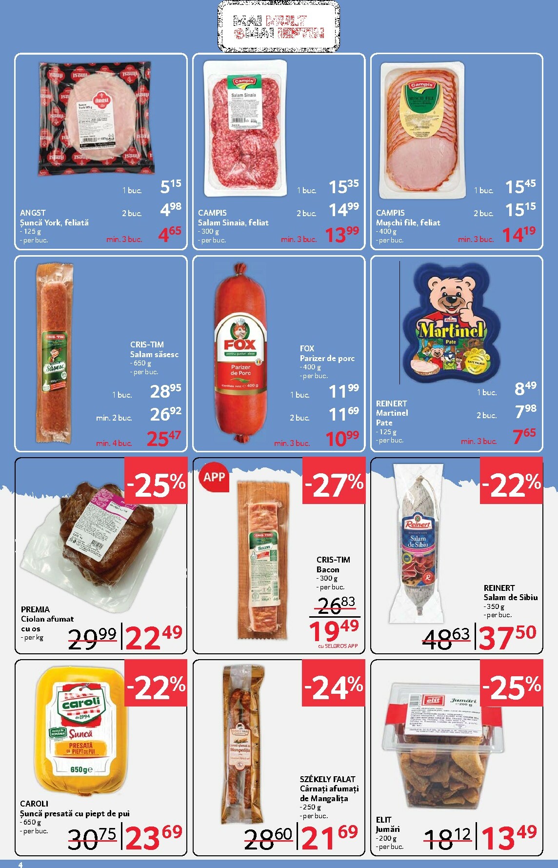 selgros - Catalog Selgros - Food online – oferte valabile din 20.02.2026 - page: 4